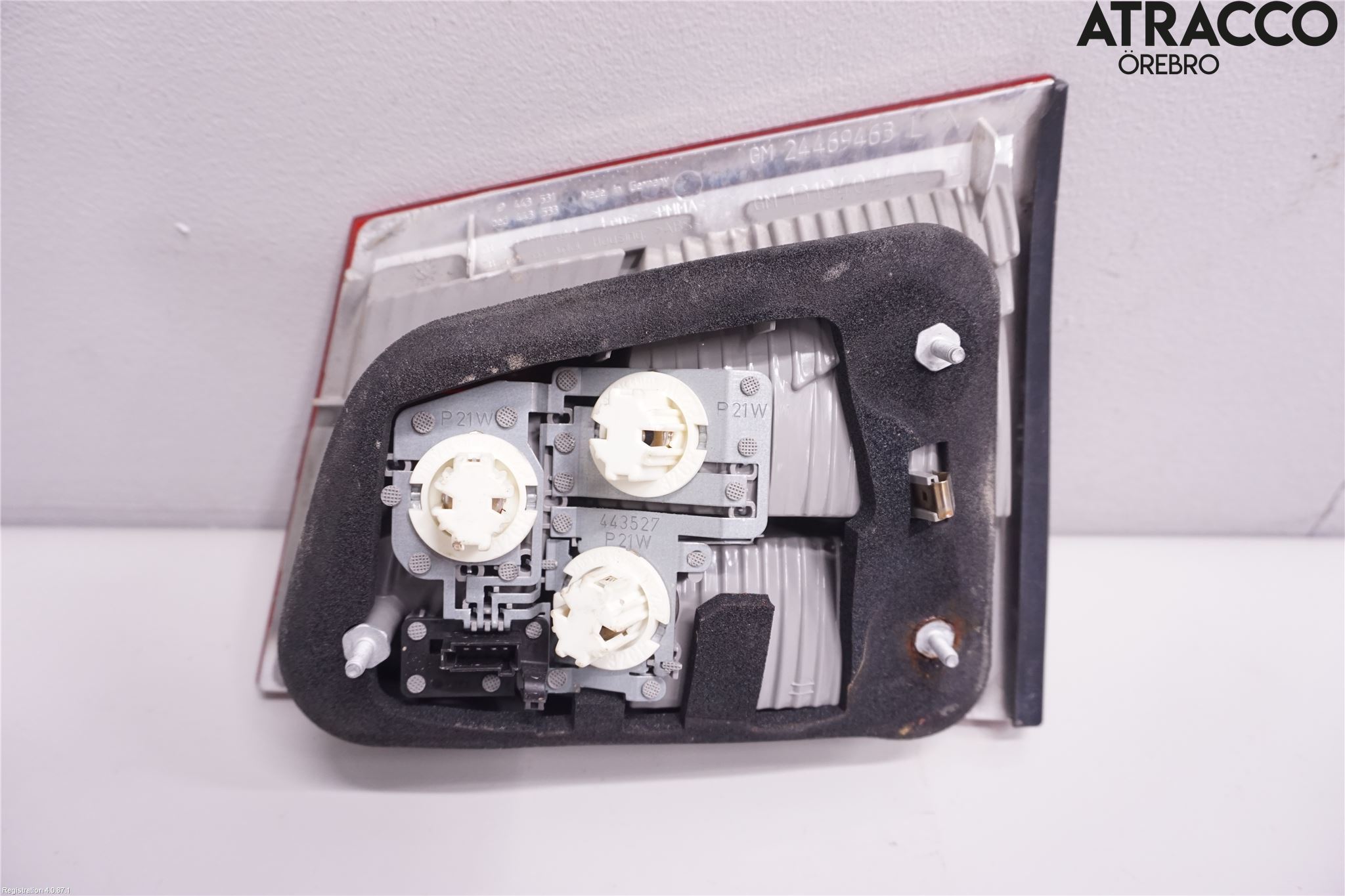 Opel VECTRA C 06-08 Bakljus Lucka Vä