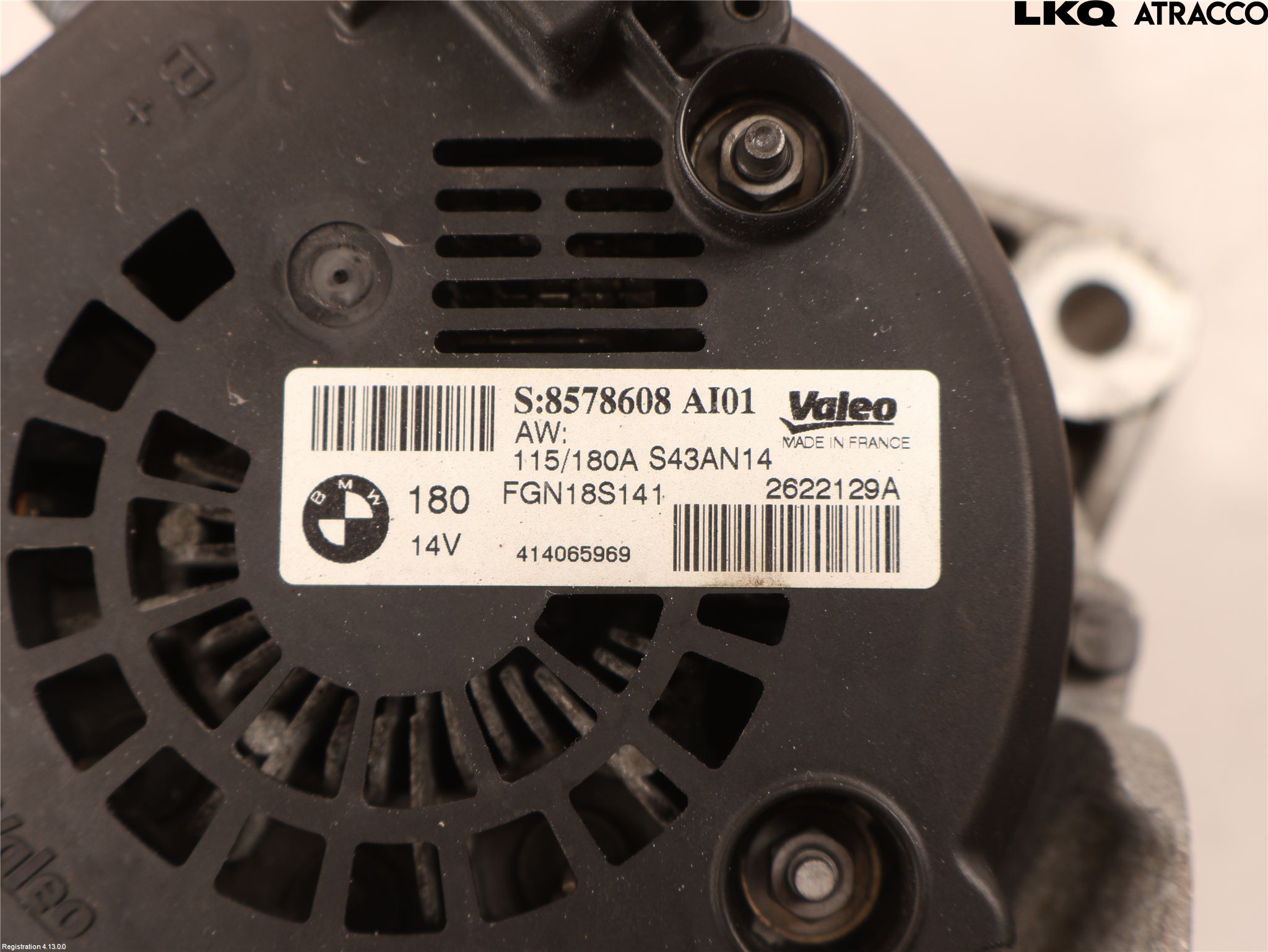 BMW 3 GT F34 13-19 Generator