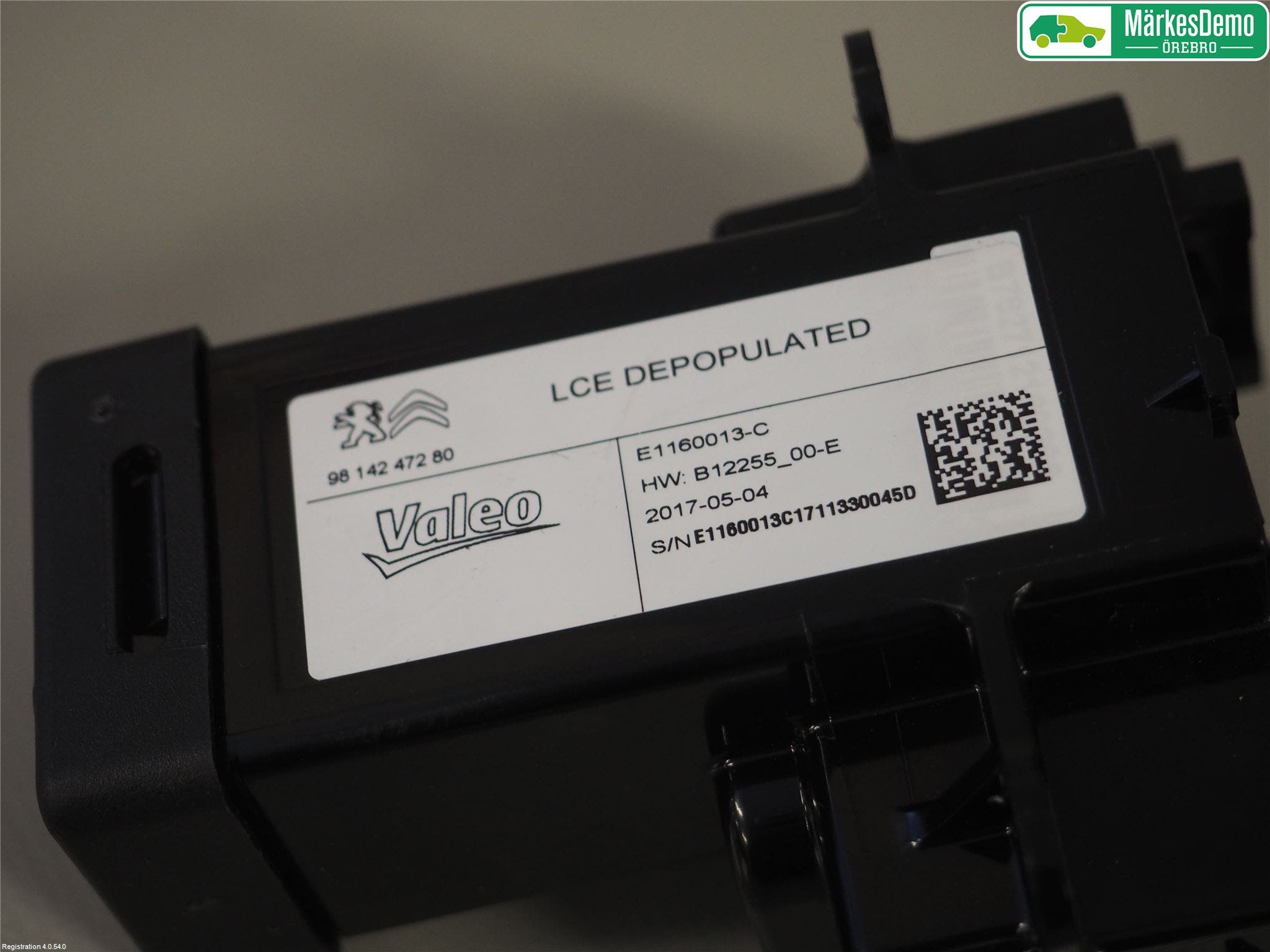 Citroen C4 PICASSO 14-18 Tändlås