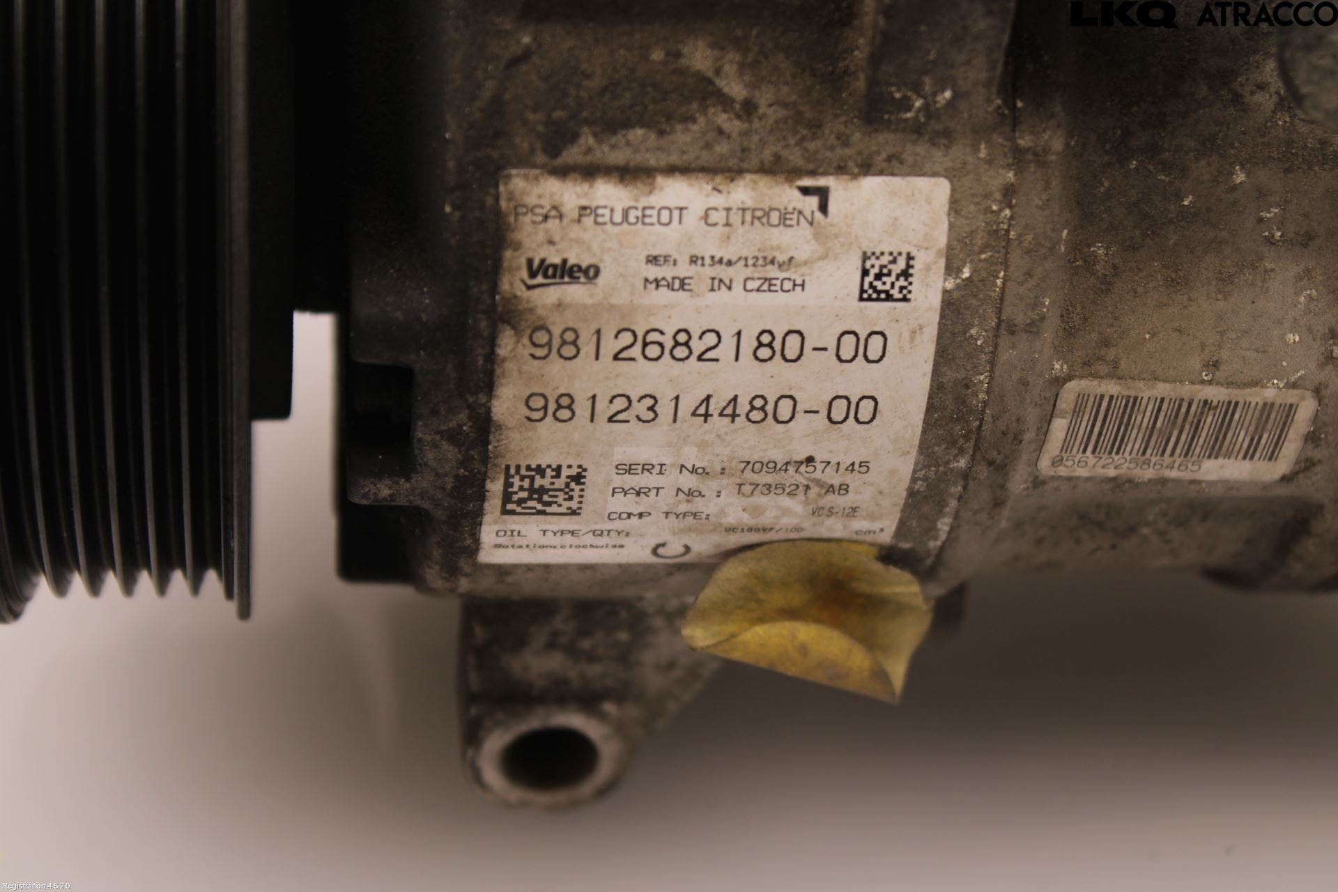 Peugeot 5008 17-24 Ac Kompressor