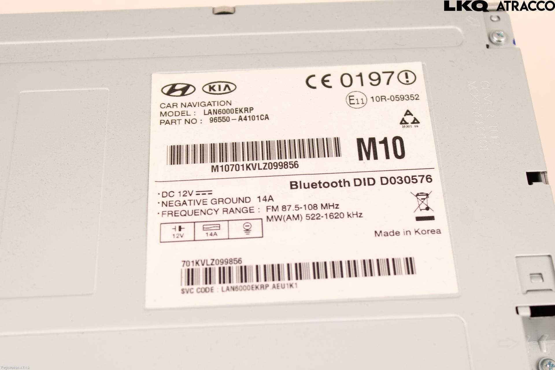 Kia CARENS III 13-19 Gps Navigator