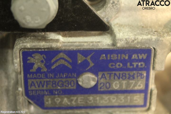 Peugeot 3008 17-24 Växellåda Automat