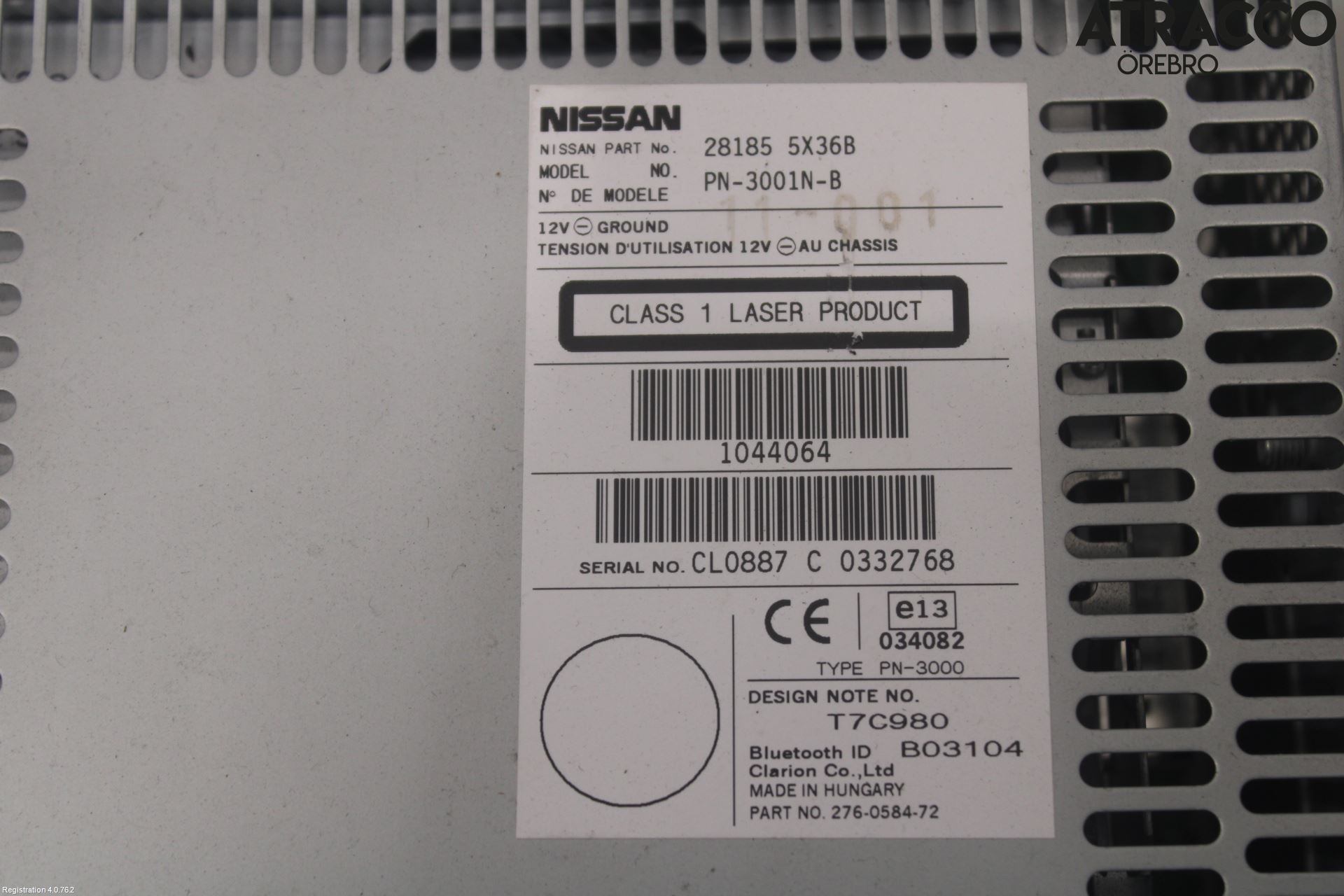 Nissan NAVARA 05-16 Cd Radio - Multimediapanel