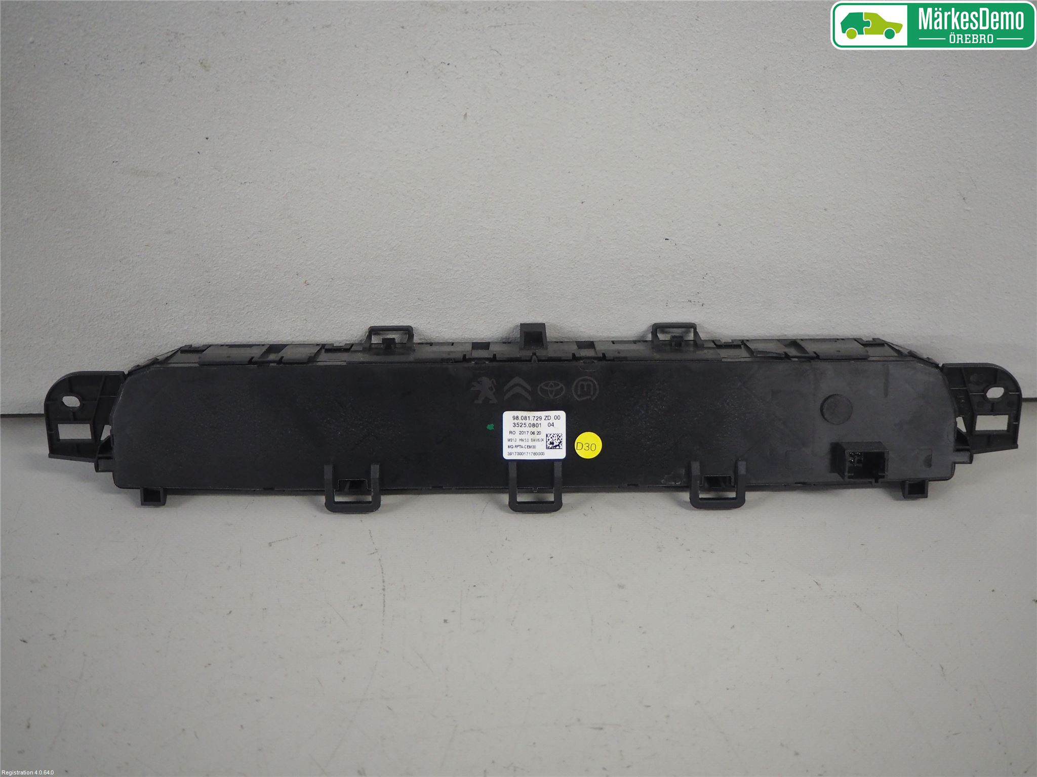 Peugeot EXPERT/E-EXPERT 17- Ac Styrenhet Ac Manöveren