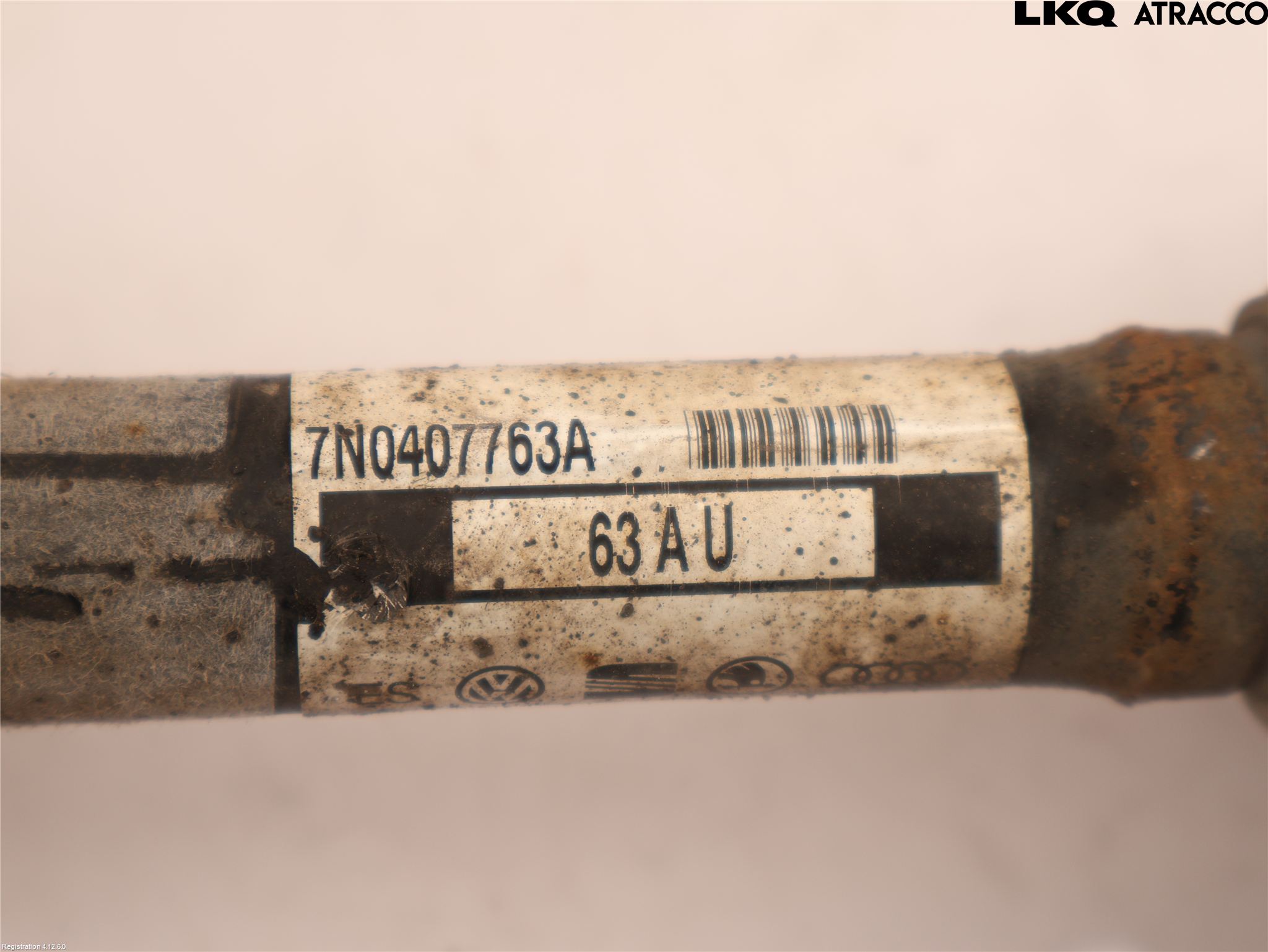 Volkswagen VW SHARAN 11- Drivaxel Fram Vänster