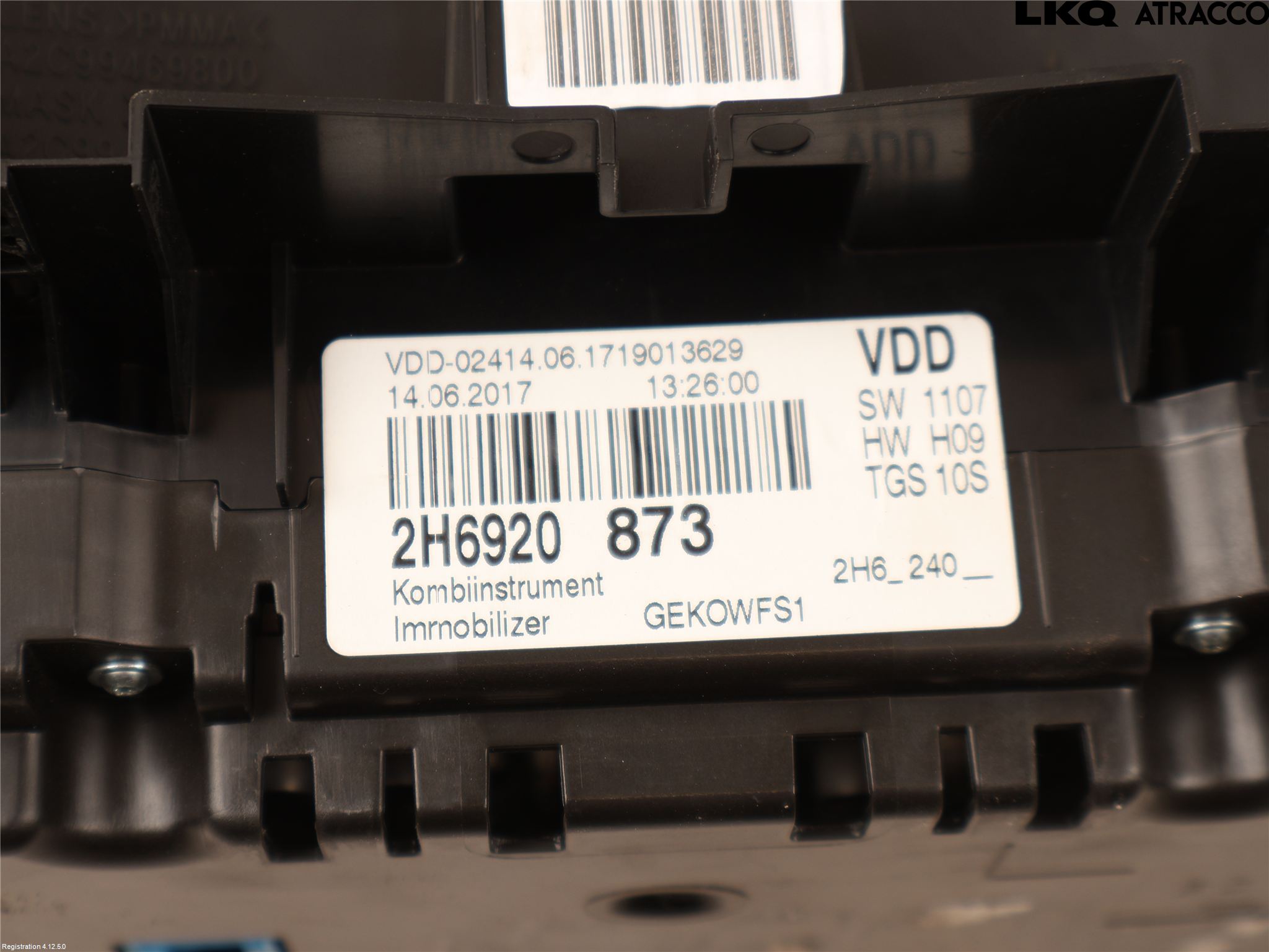 Volkswagen VW AMAROK 2H 10-22 Instrument Komb