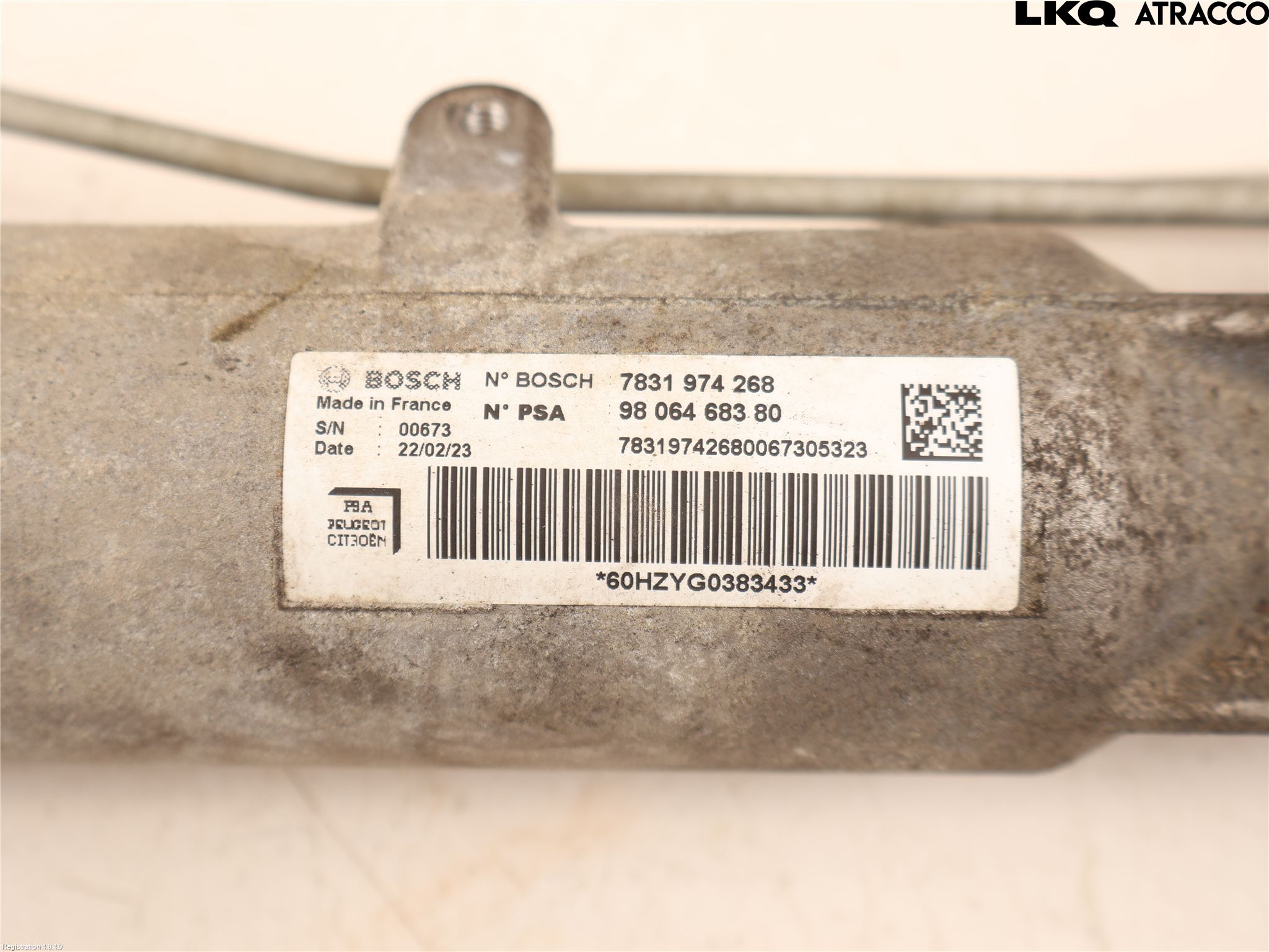 Peugeot EXPERT/E-EXPERT 17- Styrväxel Servo -Snäcka