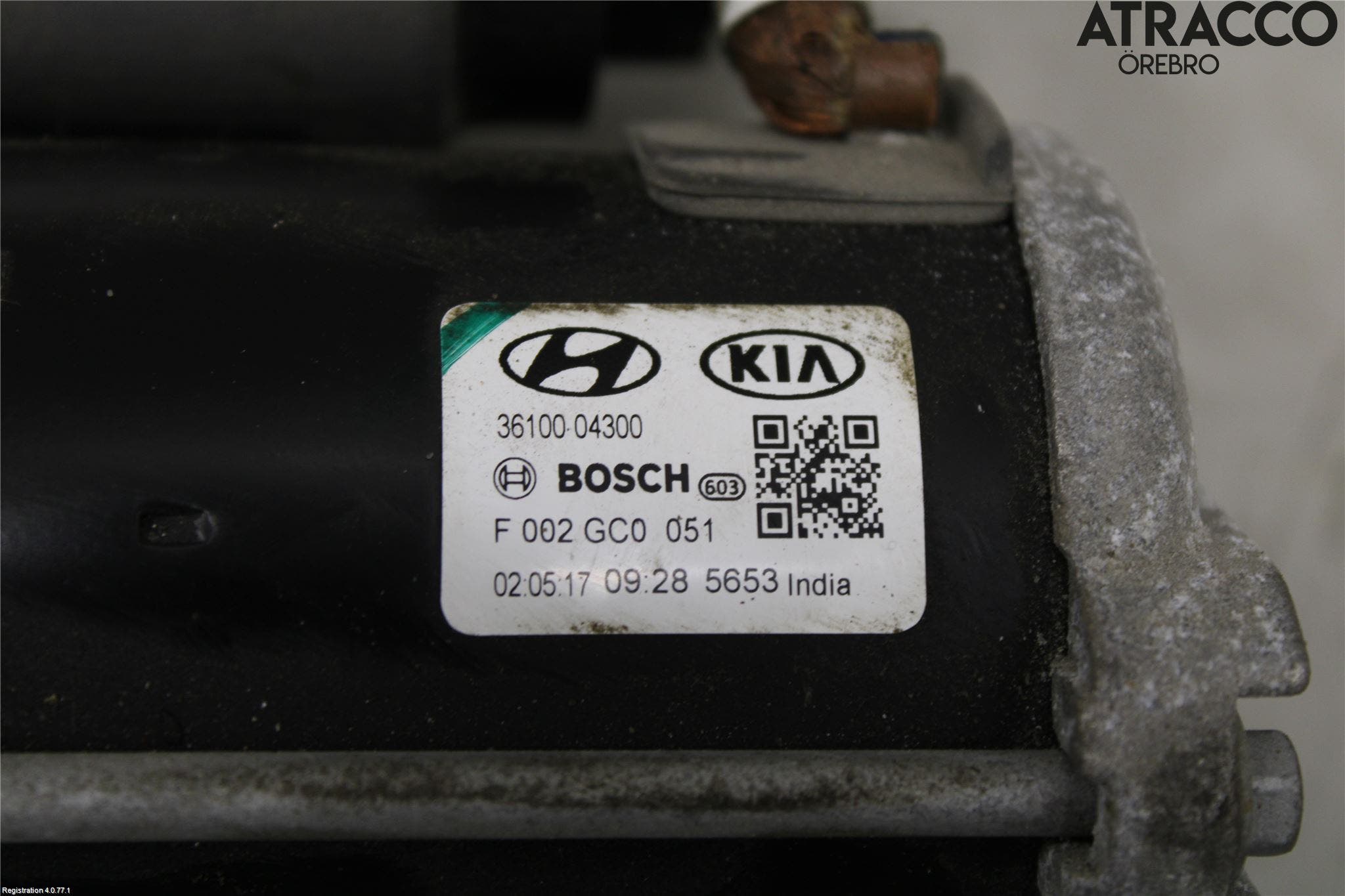 Kia PICANTO 17- Startmotor