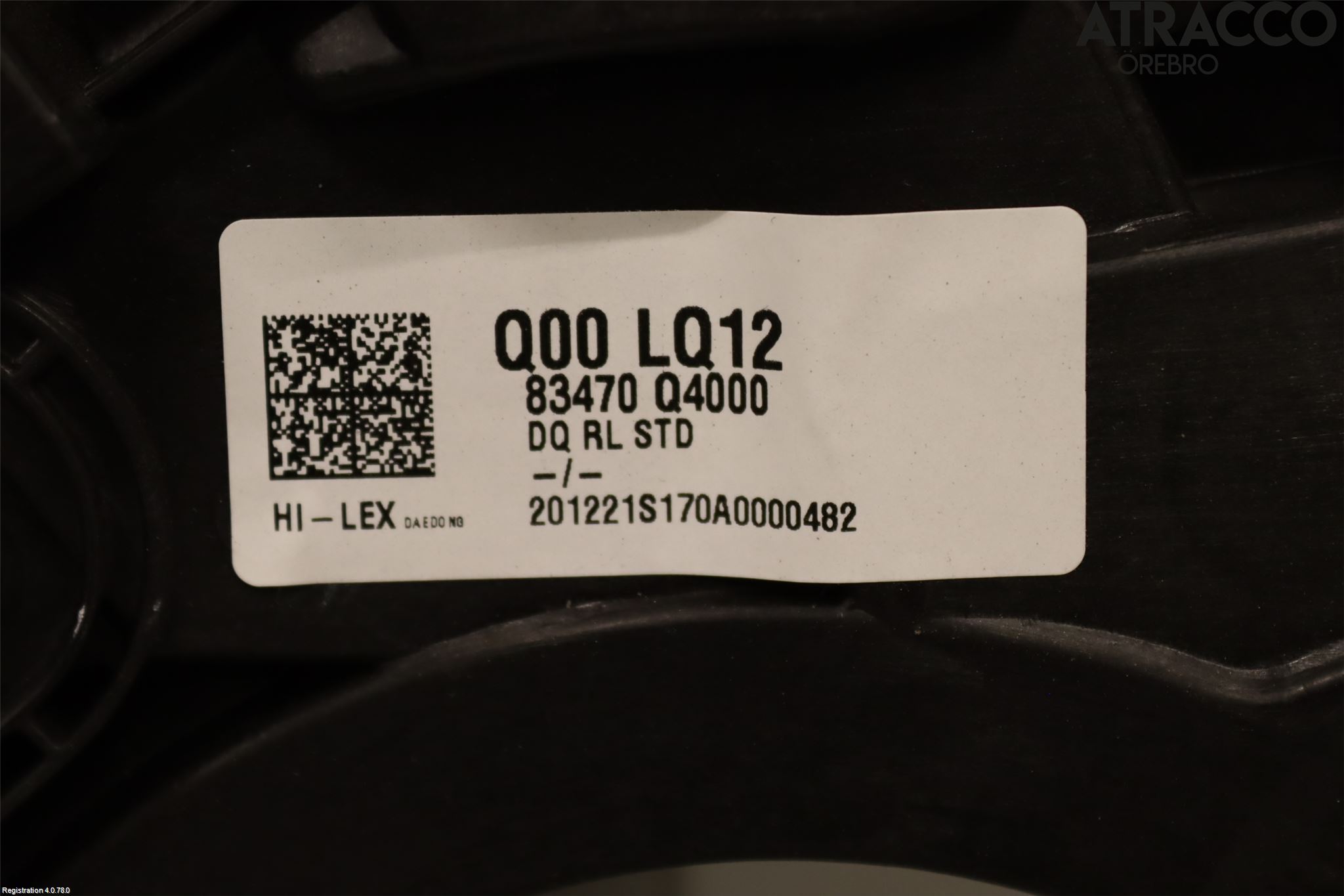 Kia NIRO (DE) 17-22 Fönsterhissmekanism