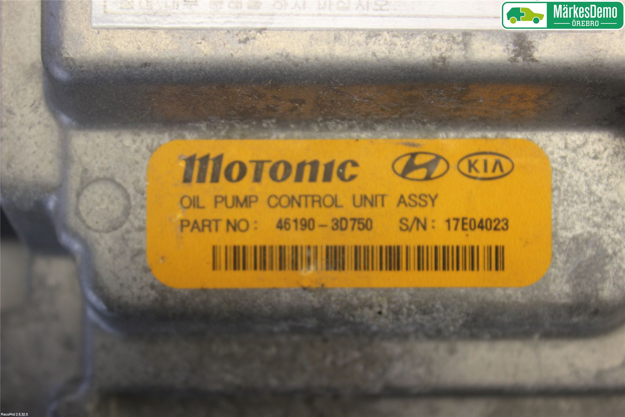 Kia OPTIMA 16-20 Styrenhet Övrigt