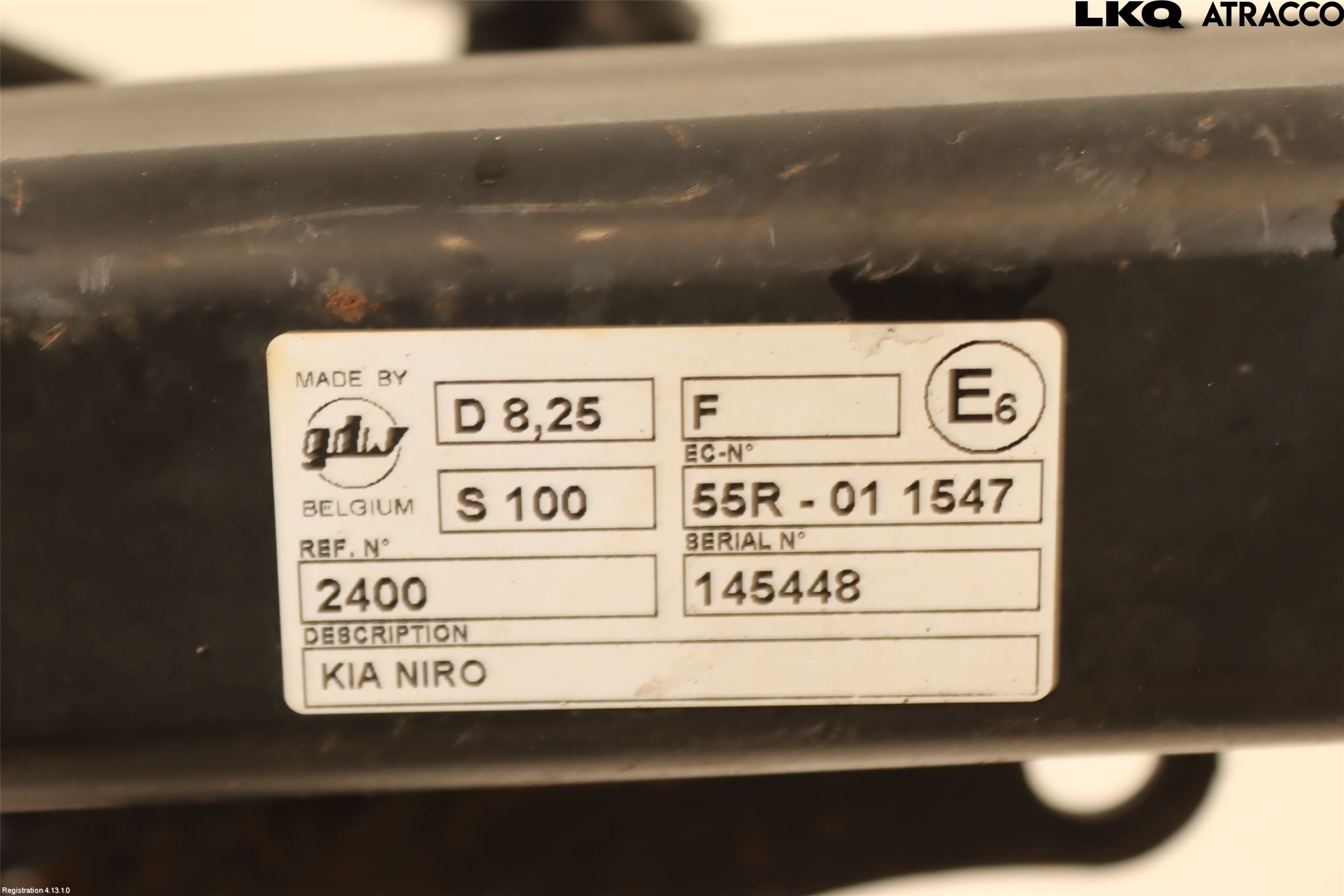 Kia NIRO (DE) 17-22 Dragkrok