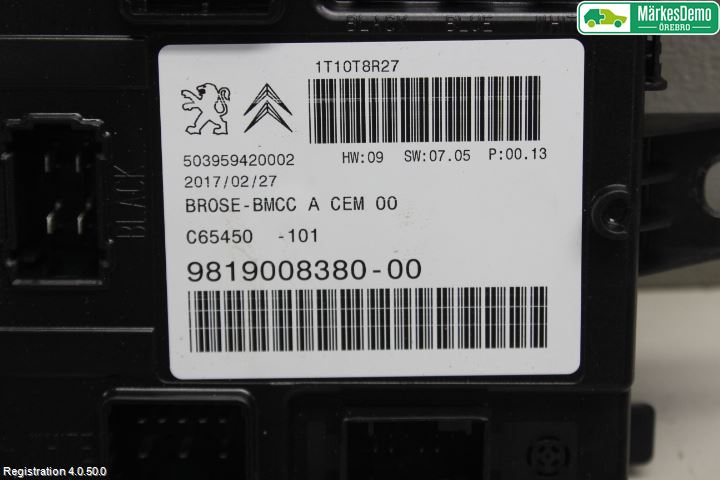 Citroen C4 GRAND PICASSO 14-18 Styrenhet Övrigt