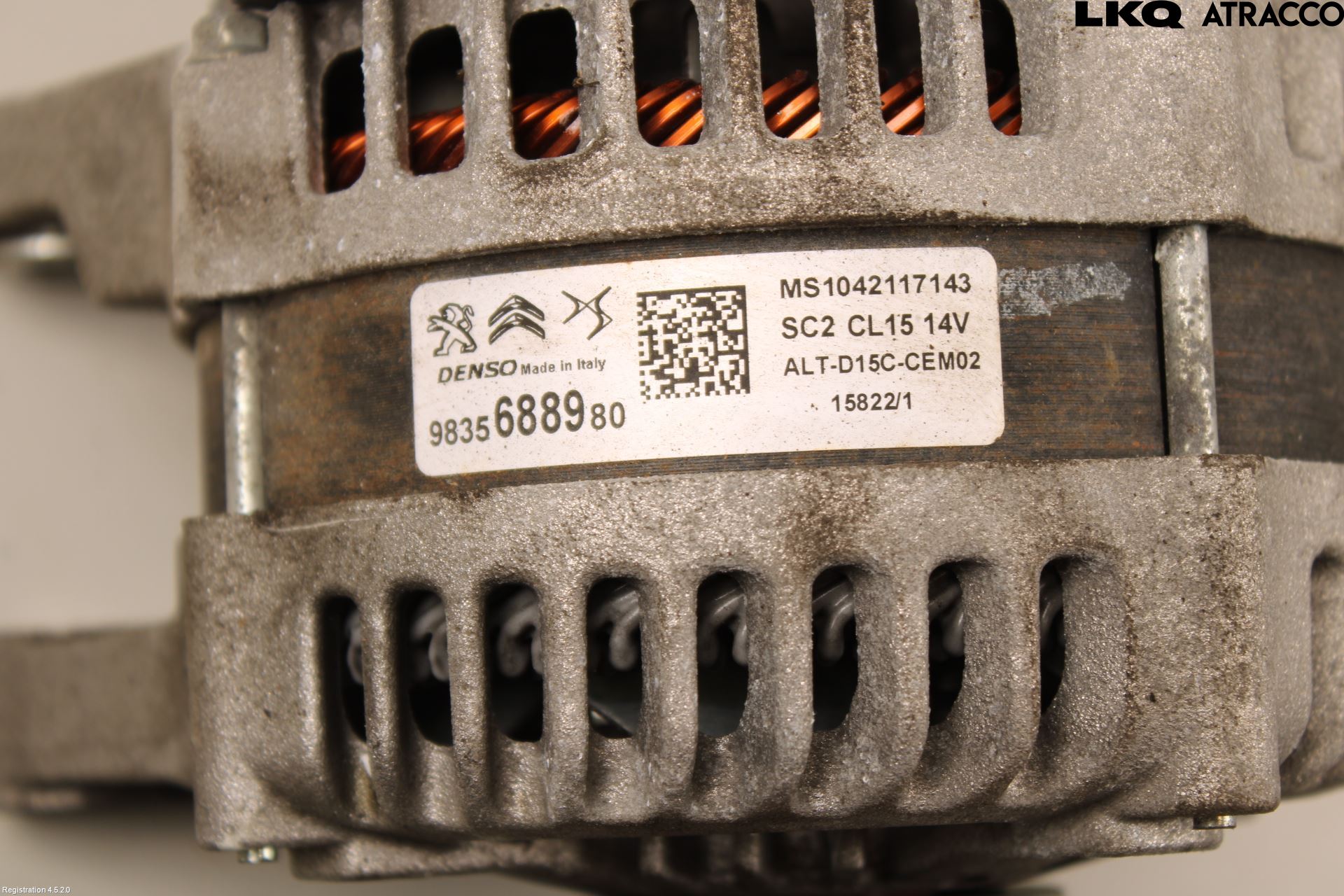 Peugeot 2008/E-2008 20- Generator