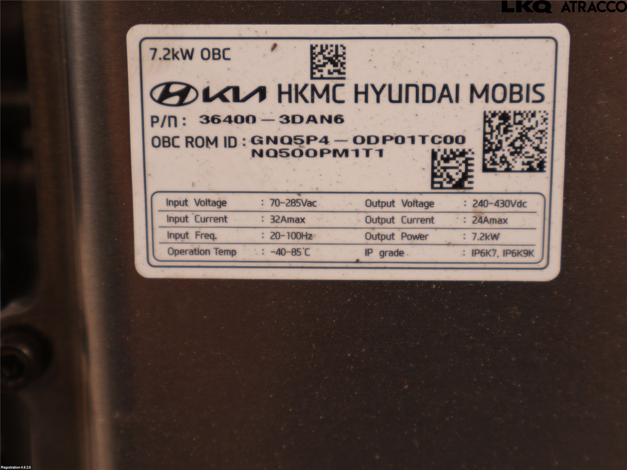 Kia SPORTAGE (NQ5) 22- Batteriladdare Högspänning