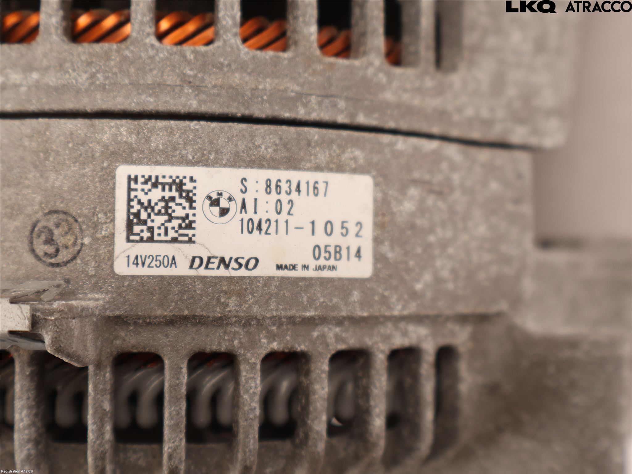BMW 5 G30/G31/F90 17-23 Generator