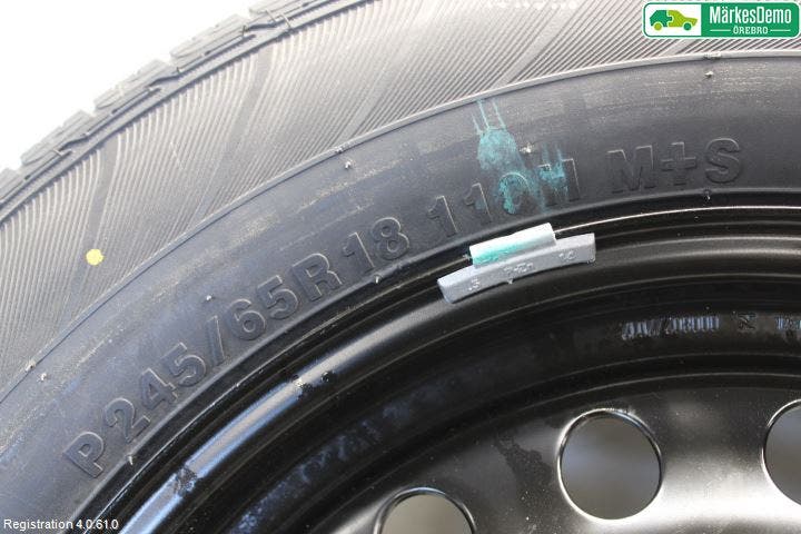 Jeep GRAND CHEROKEE 10-20 Sommardäck Med Fälg