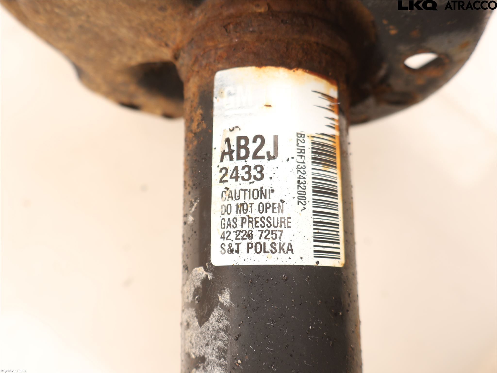 Opel ASTRA J 10-15 Fjäderben Fram Höger