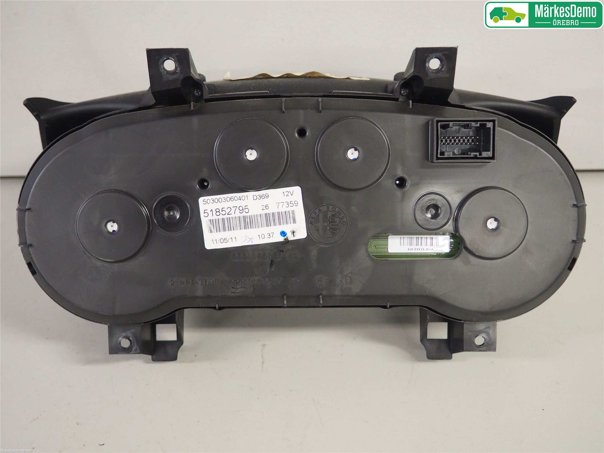 Fiat PUNTO EVO 10-12 Instrument Komb