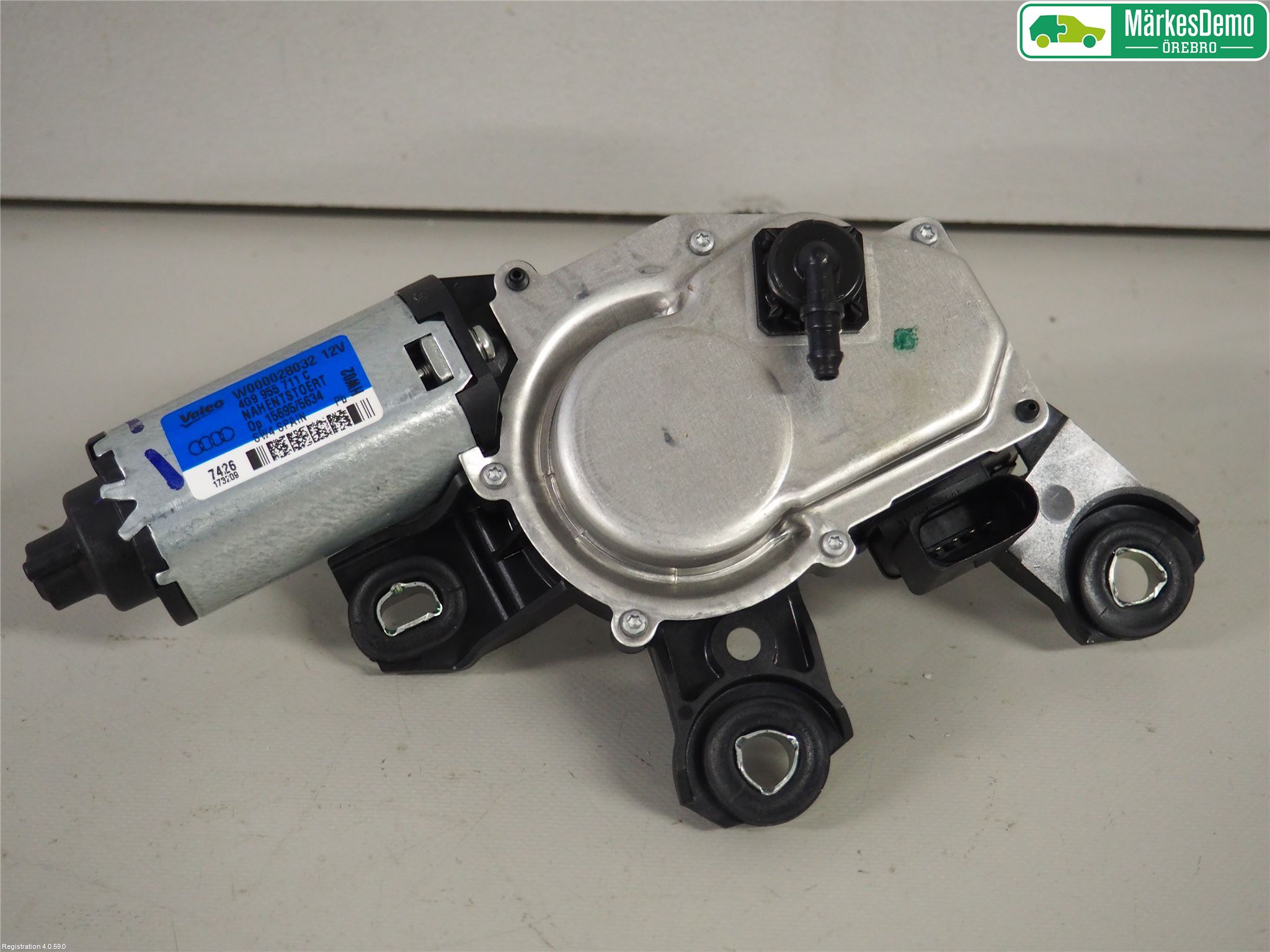 Audi A6/S6 4G 11-18 Torkarmotor Baklucka