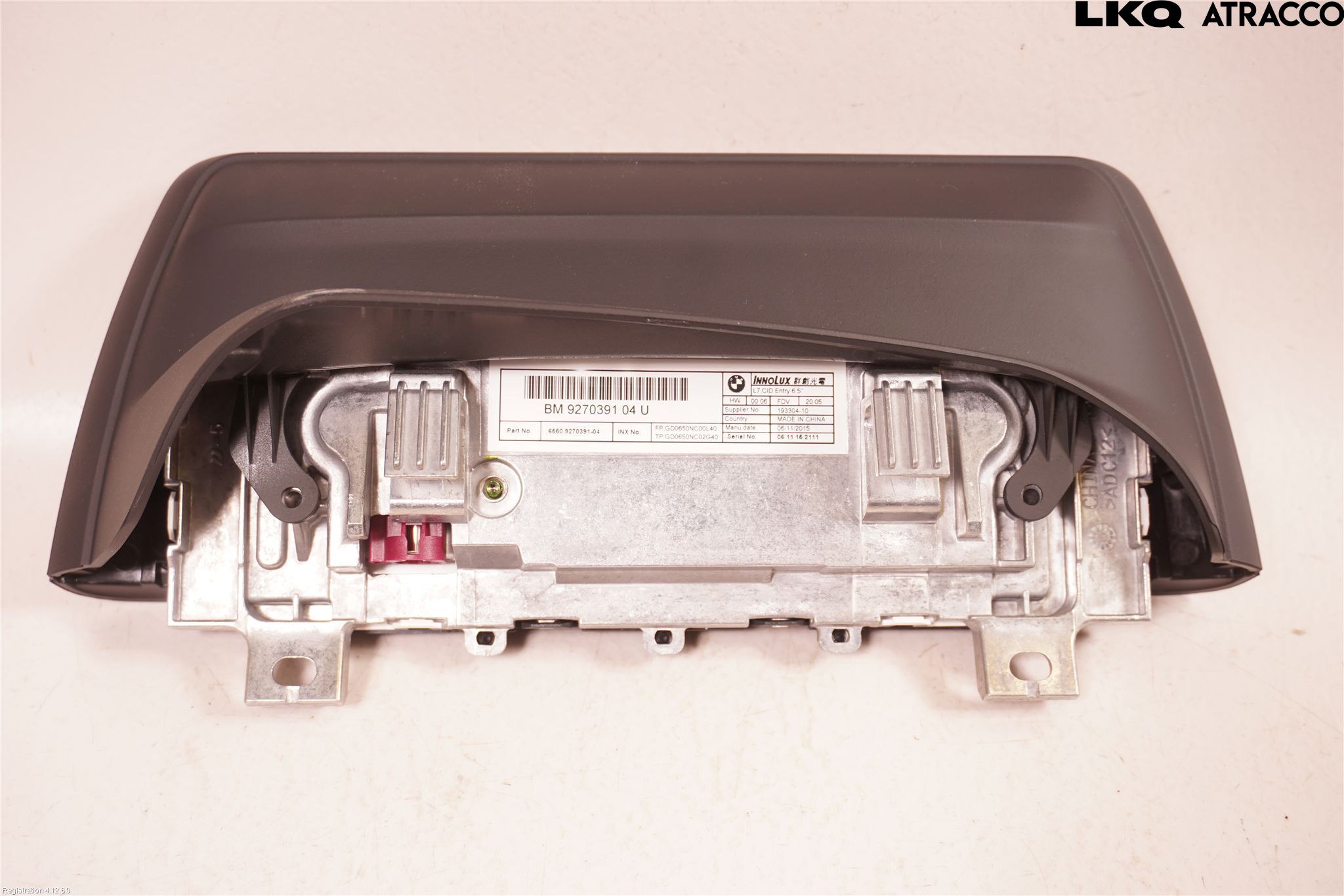 BMW 1 F20/F21 11-19 Bildskärm