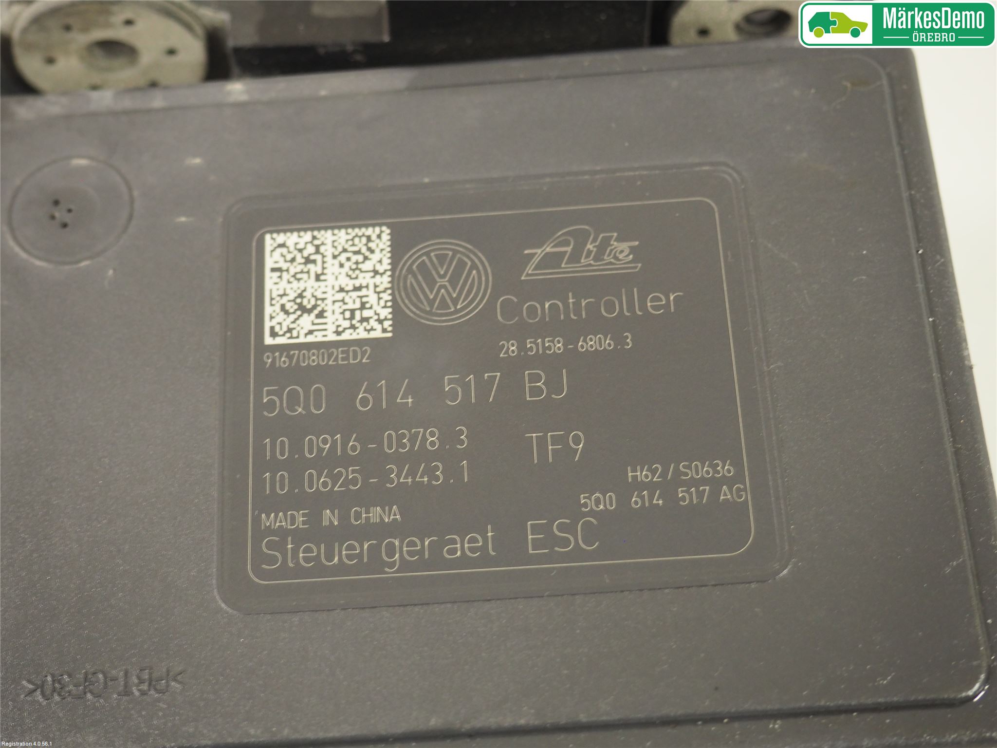 Volkswagen VW GOLF / E-GOLF VII 13-20 Abs Hydraulaggregat