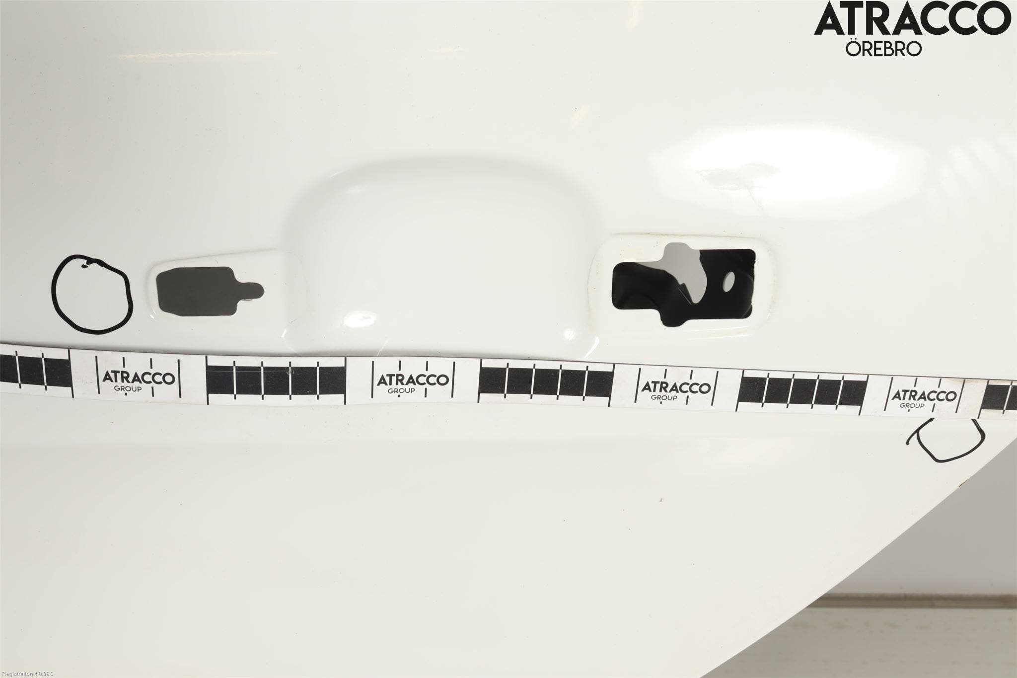 Peugeot 308 08-13 Dörr Bak Vänster