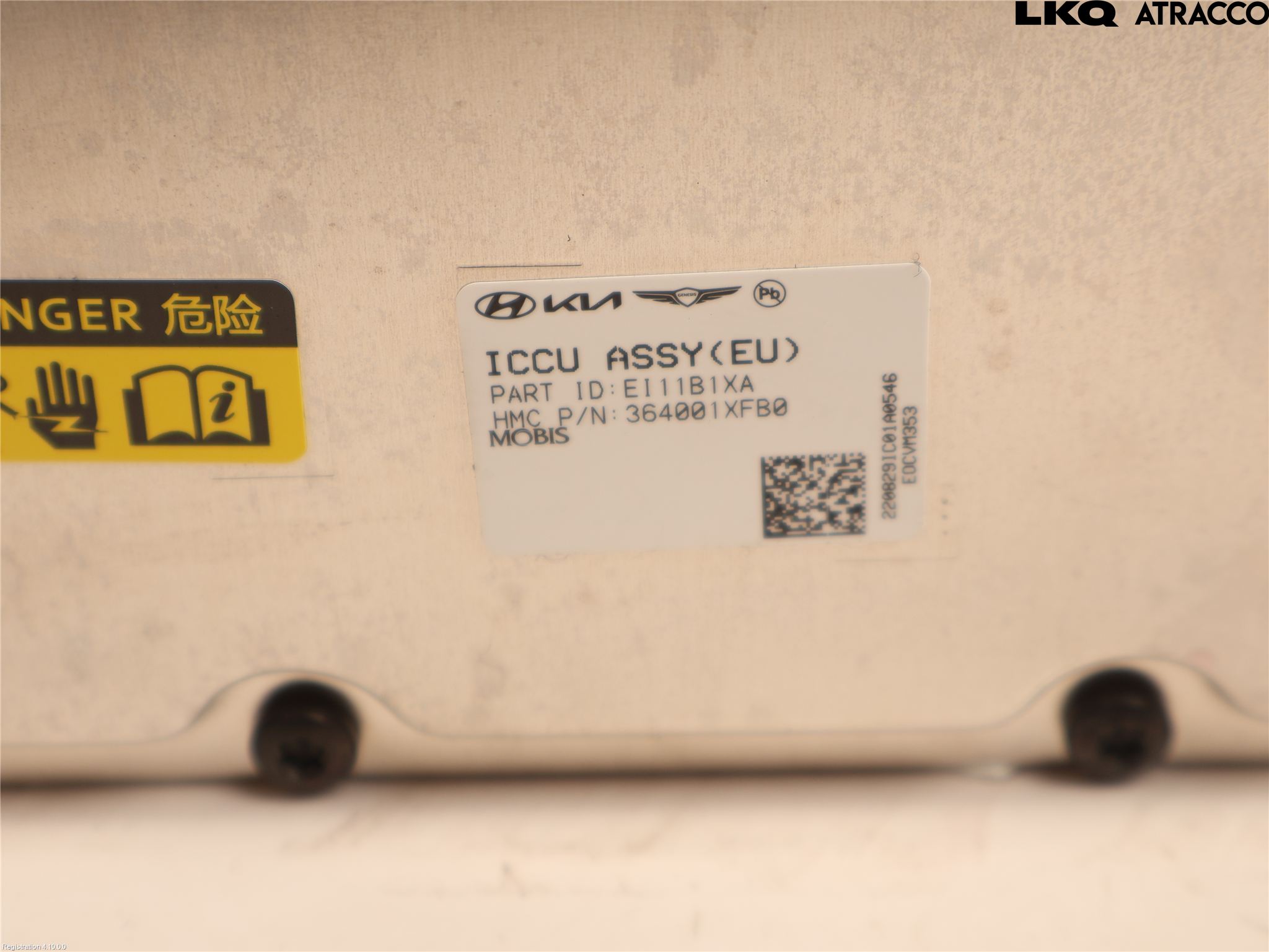 Kia EV6 (CV) 22- Batteriladdare Högspänning