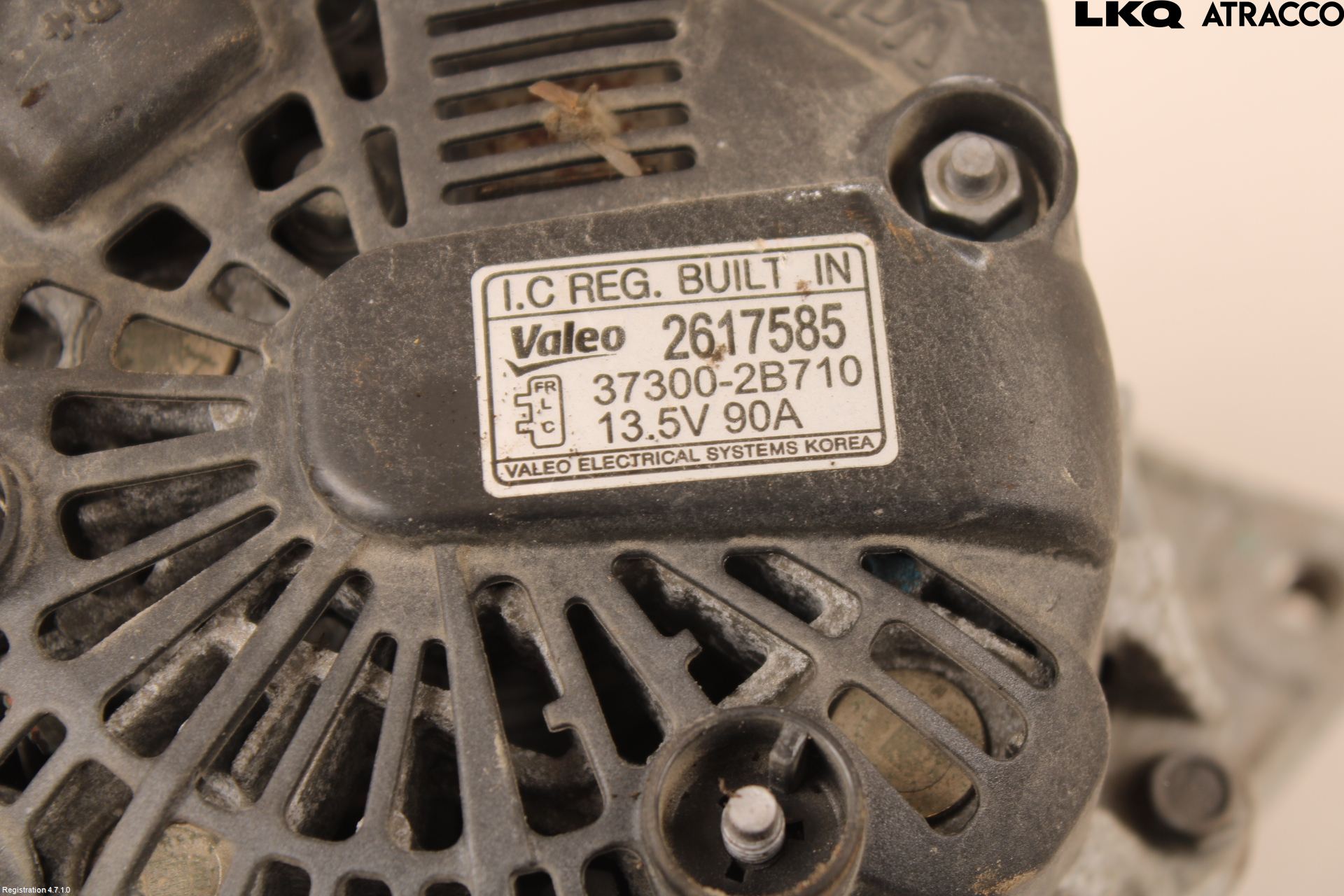 Kia VENGA 10-19 Generator