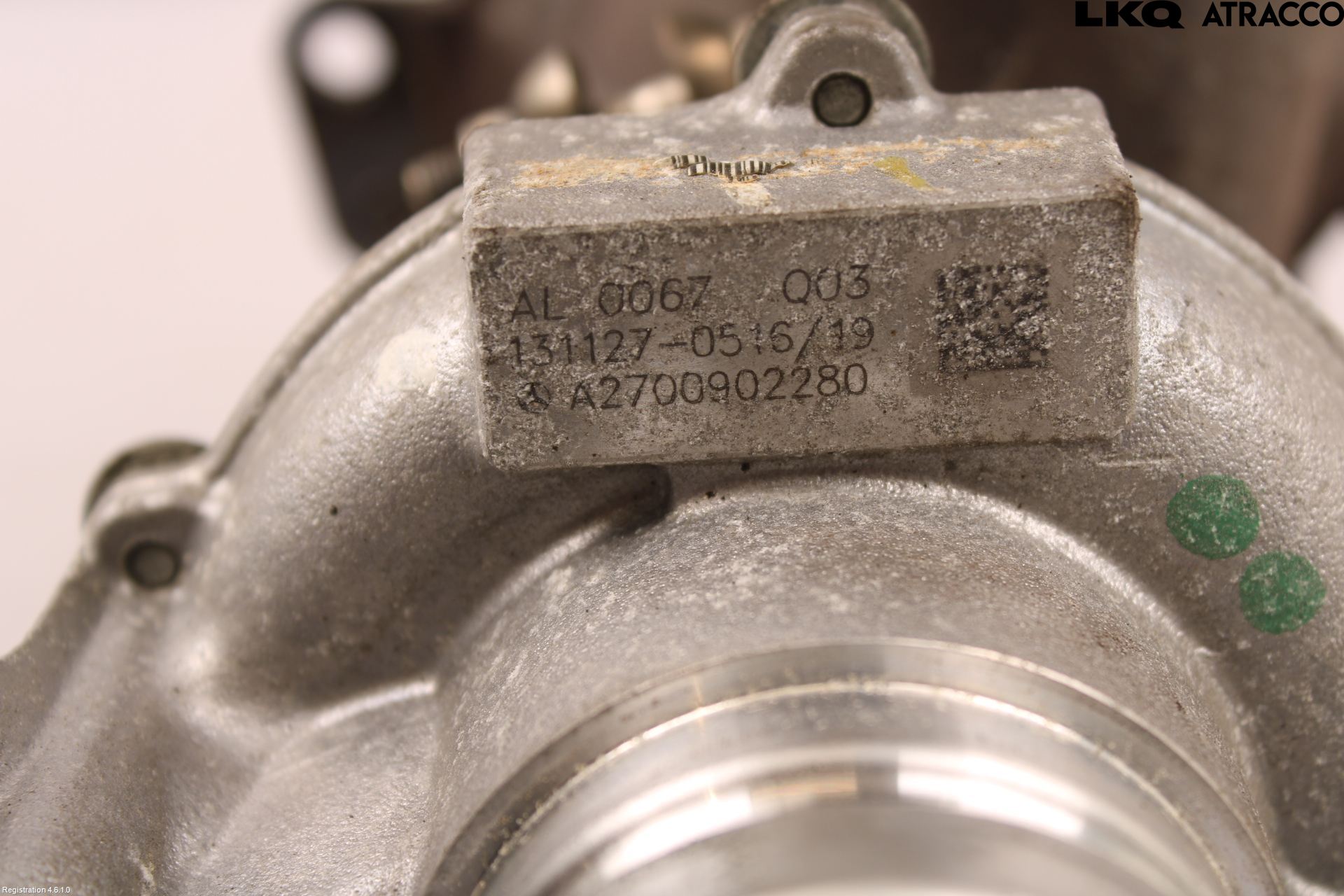 Mercedes-Benz MB A-KLASS (W176) 13-18 Turboaggregat