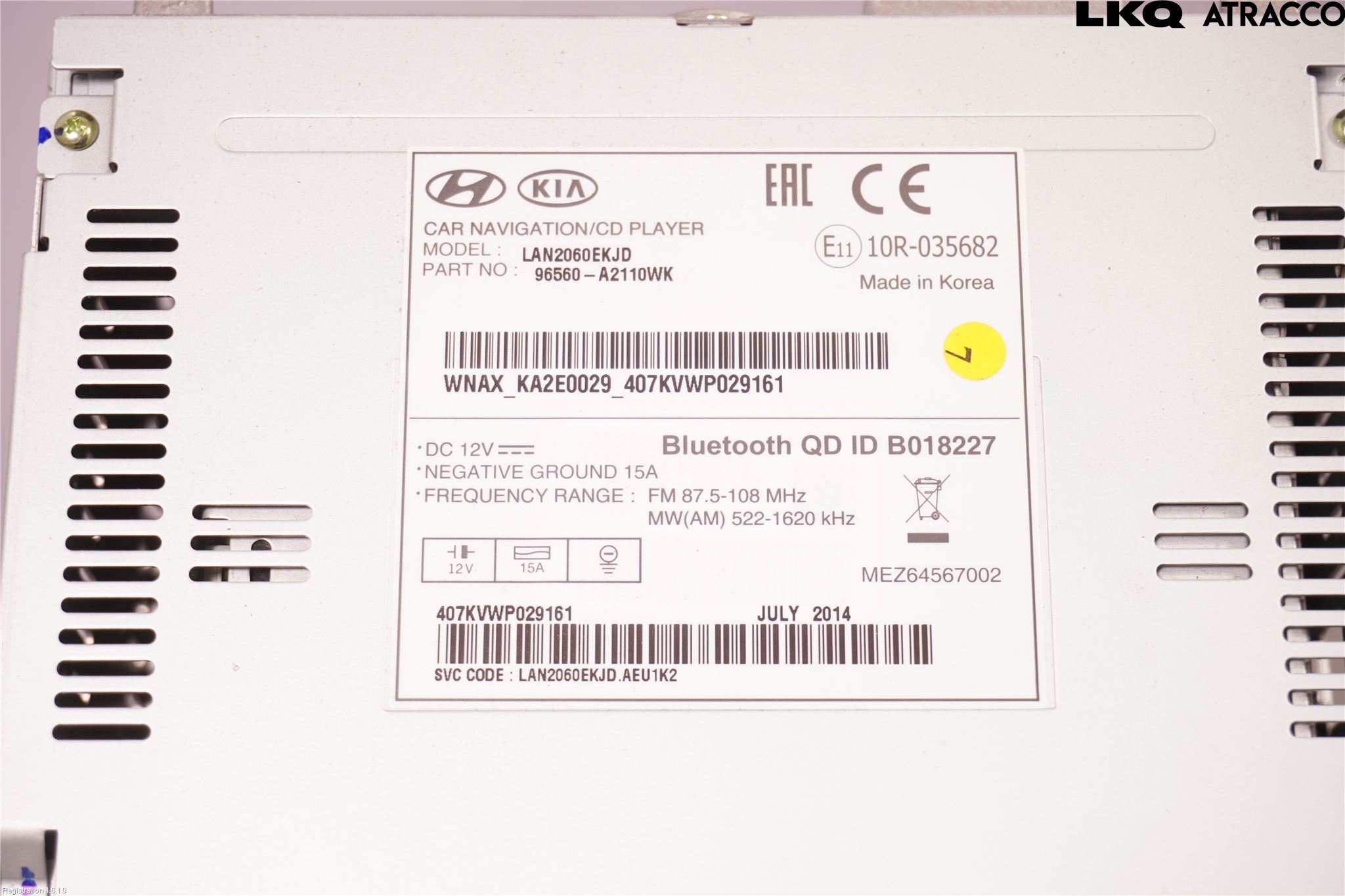 Kia CEED 12-18 Gps Navigator