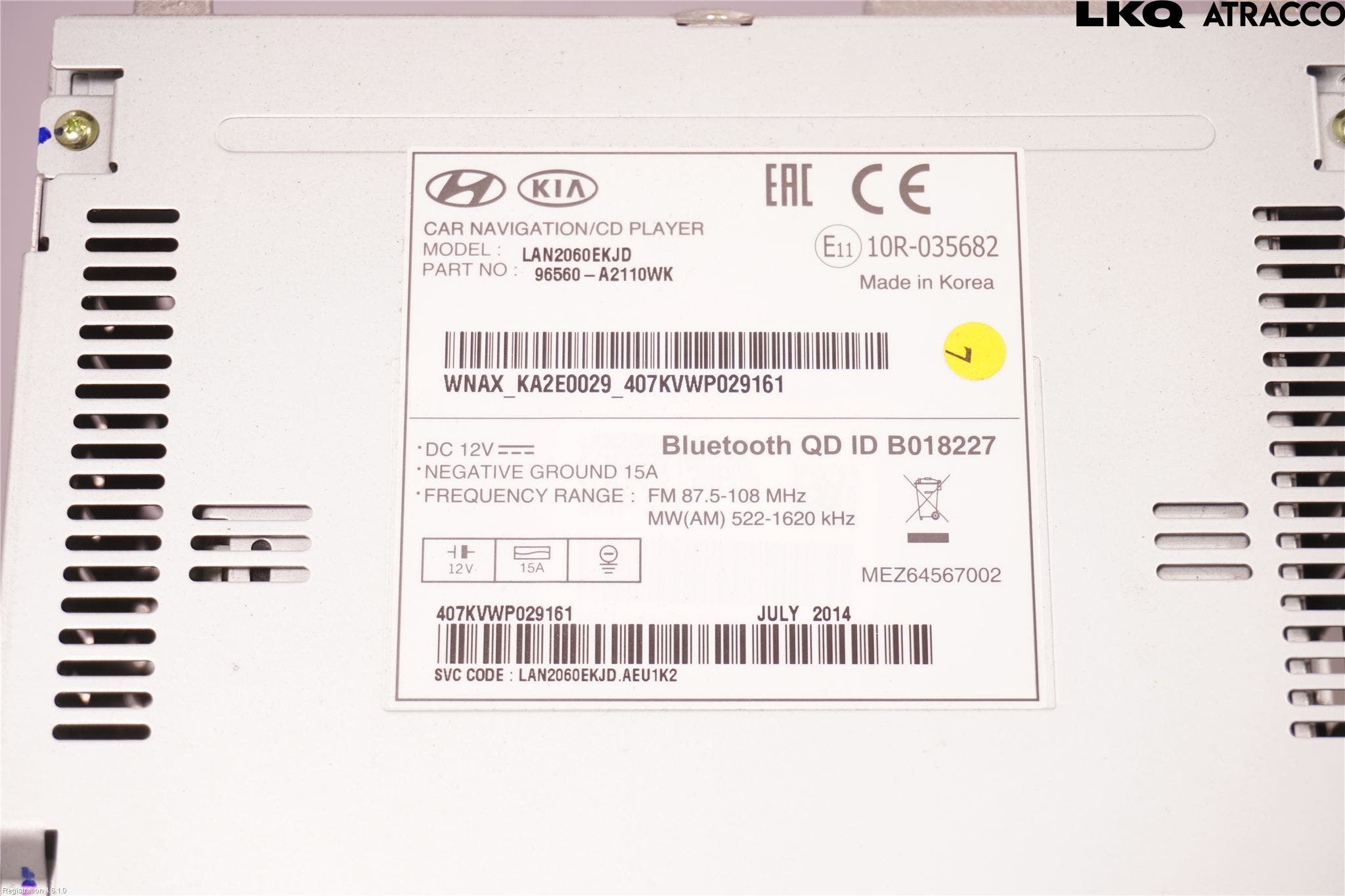 Kia CEED 12-18 Gps Navigator