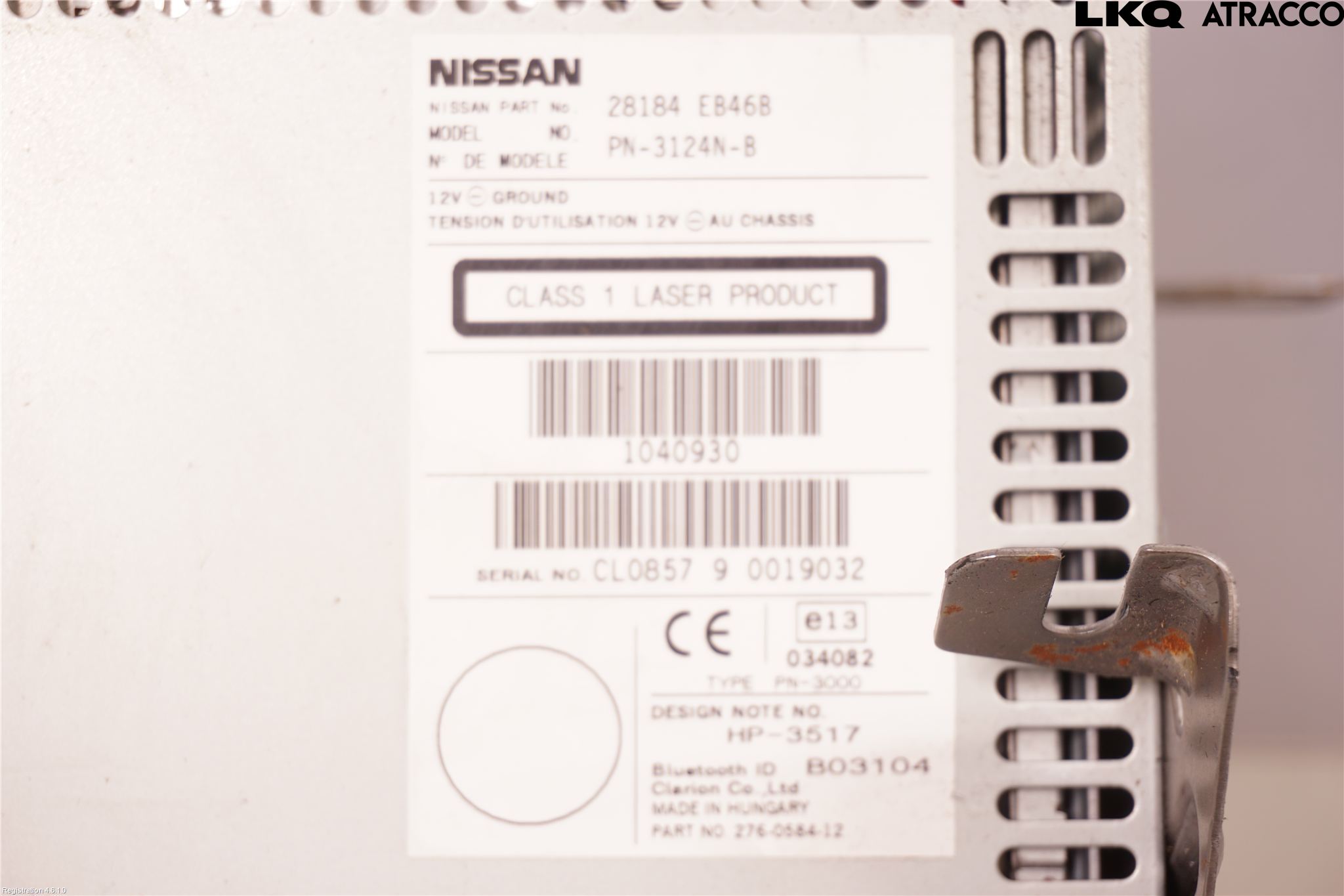 Nissan NAVARA 05-16 Cd Radio - Multimediapanel