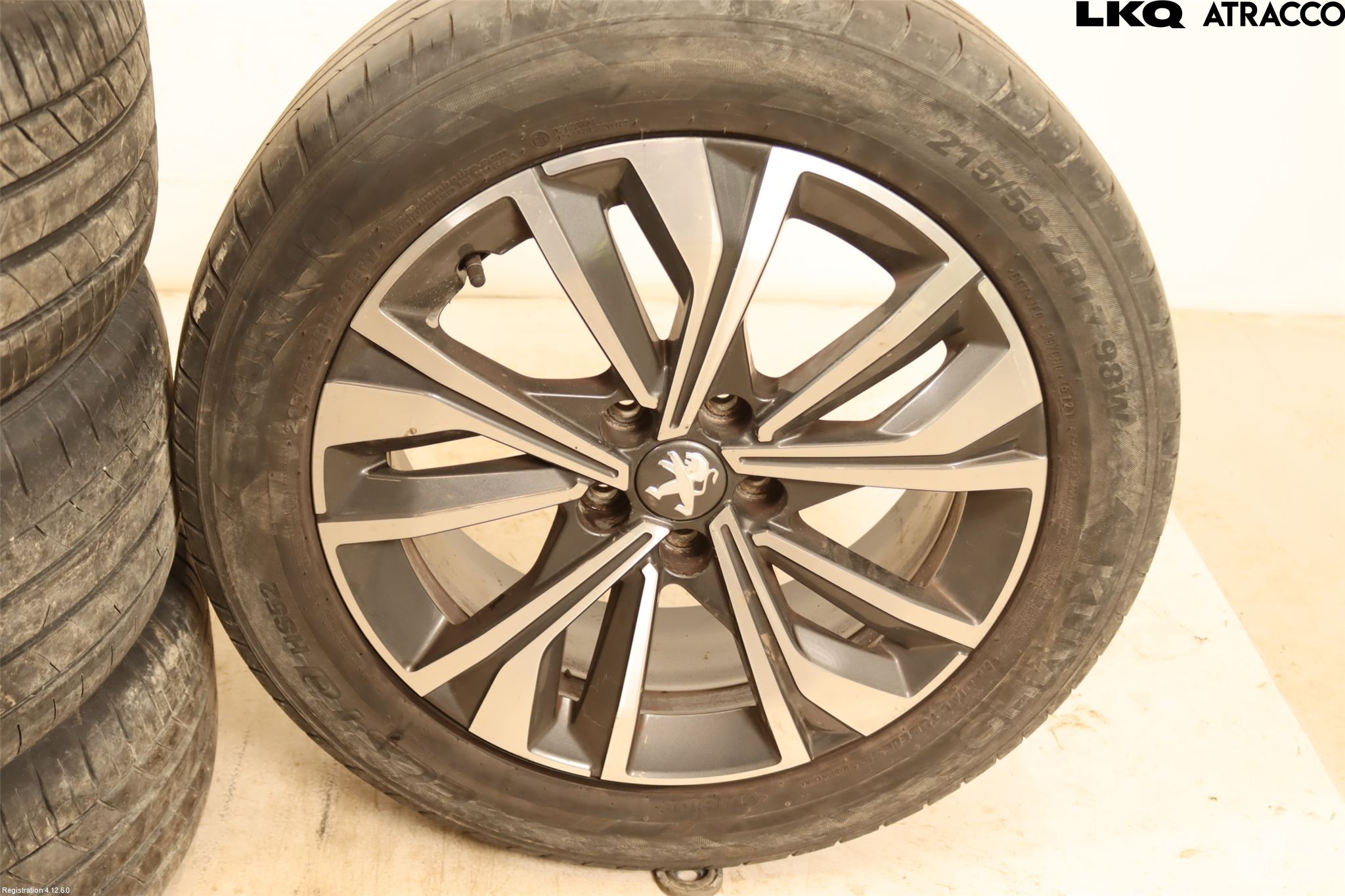 Peugeot 508 19- Sommardäck Alumfälg 4St