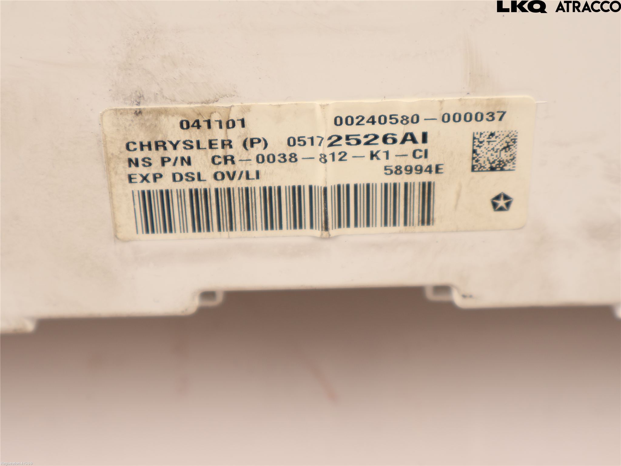 Jeep GRAND CHEROKEE 05-10 Instrument Komb