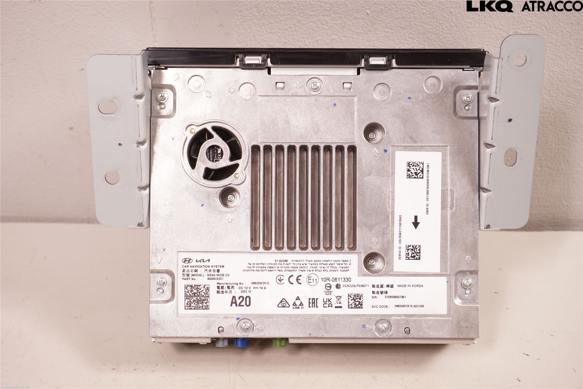 Kia EV6 (CV) 22- Styrenhet Multimedia