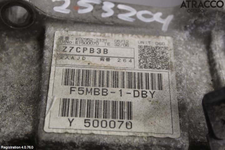 Mitsubishi LANCER 07-14 Växellåda Man 5 Vxl