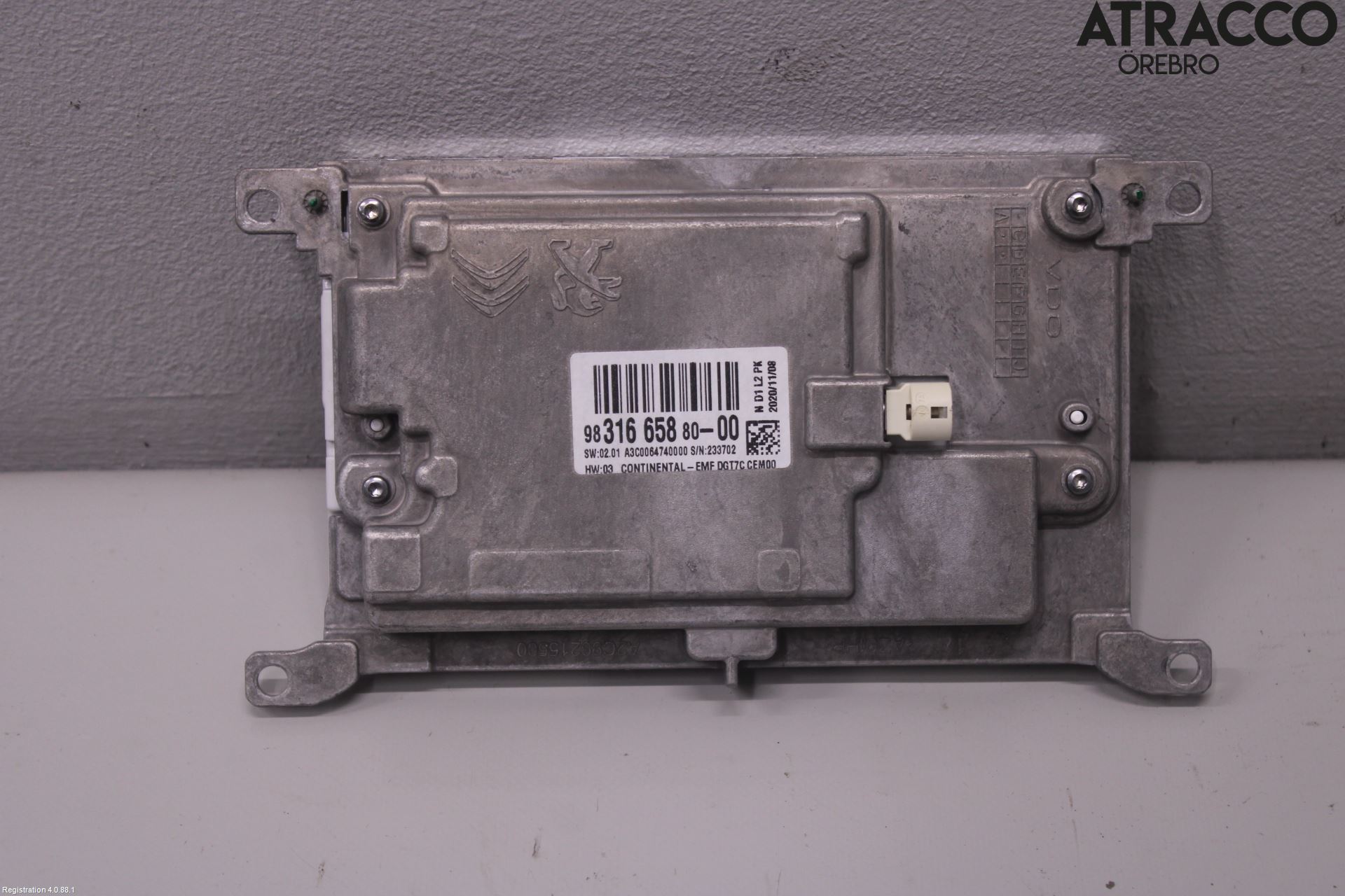 Peugeot EXPERT/E-EXPERT 17- Bildskärm