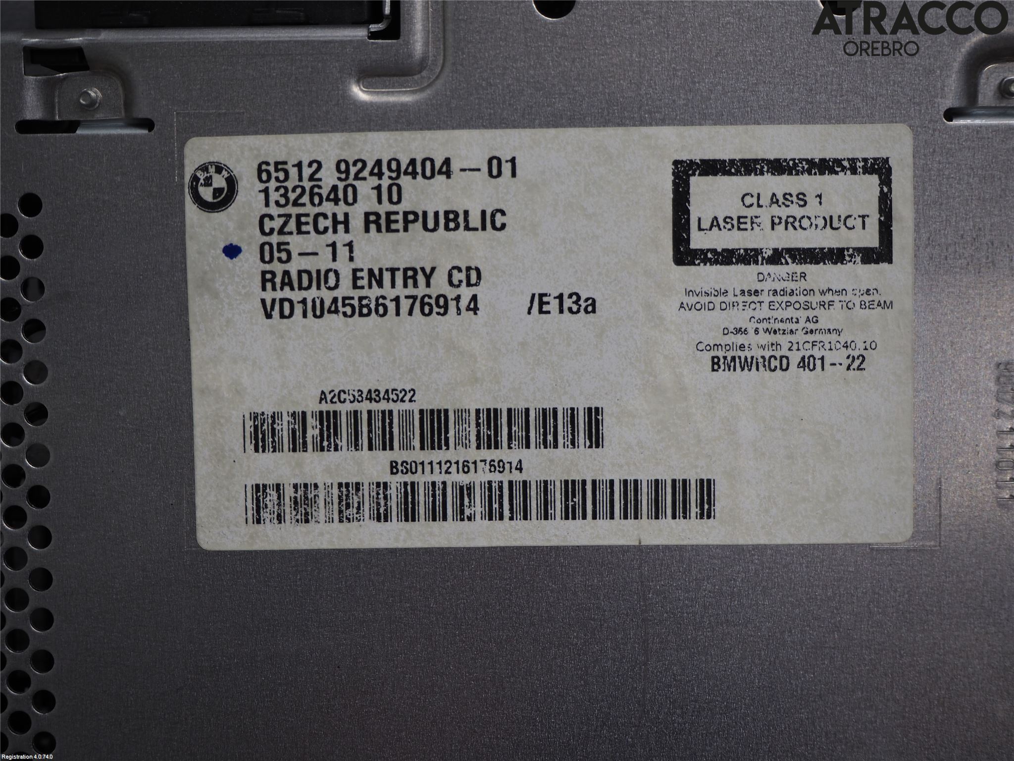 BMW 1 E87/81 5D/3D 03-11 Radio