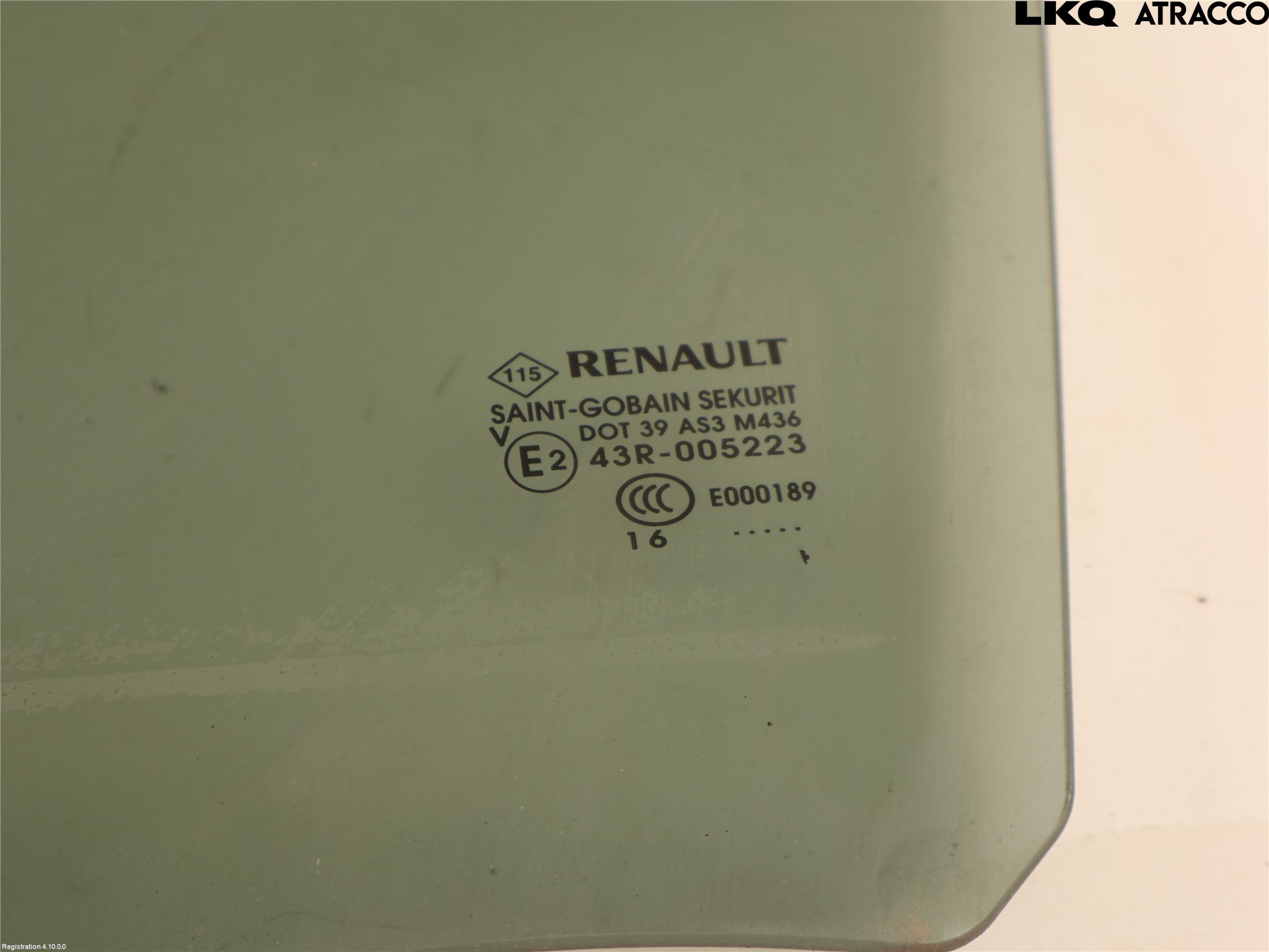 Renault ZOE/E-TECH 13- Dörruta Bak Vänster