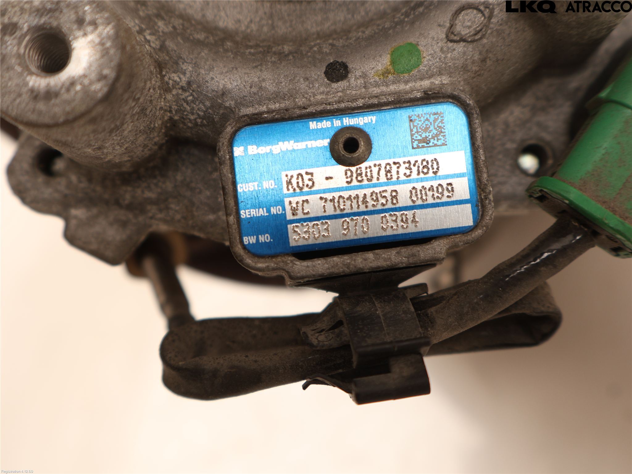 Peugeot EXPERT/E-EXPERT 17- Turboaggregat