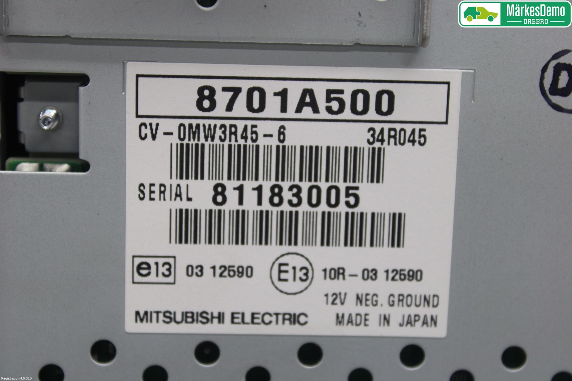 Mitsubishi ECLIPS CROSS Radio-Stereo Förstärkare