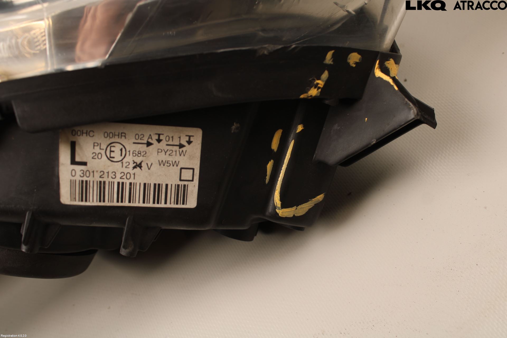 Peugeot 407 Strålkastare Vänster