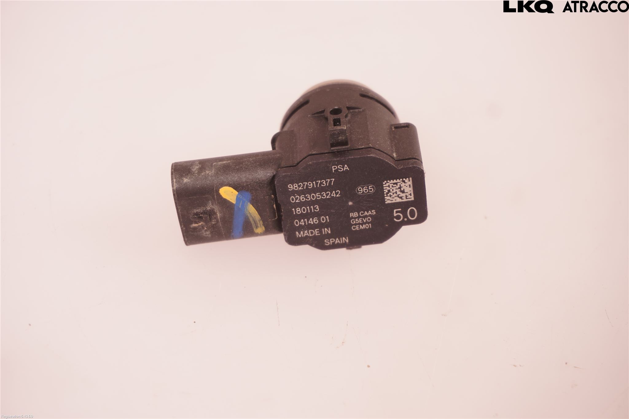 Citroen COTROEN C3 17-24 Parkeringshjälp Backsensor