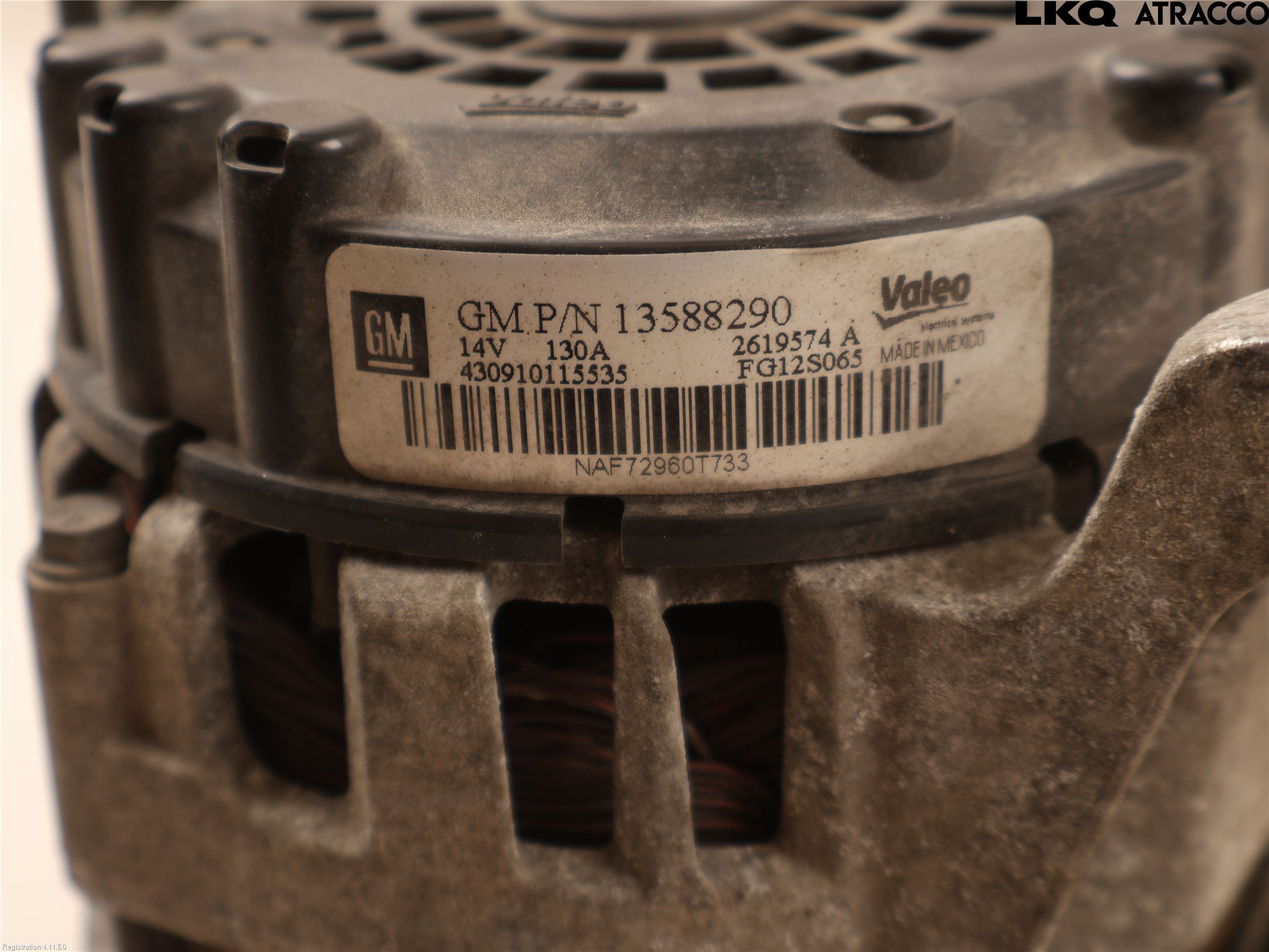 Opel ASTRA J 10-15 Generator