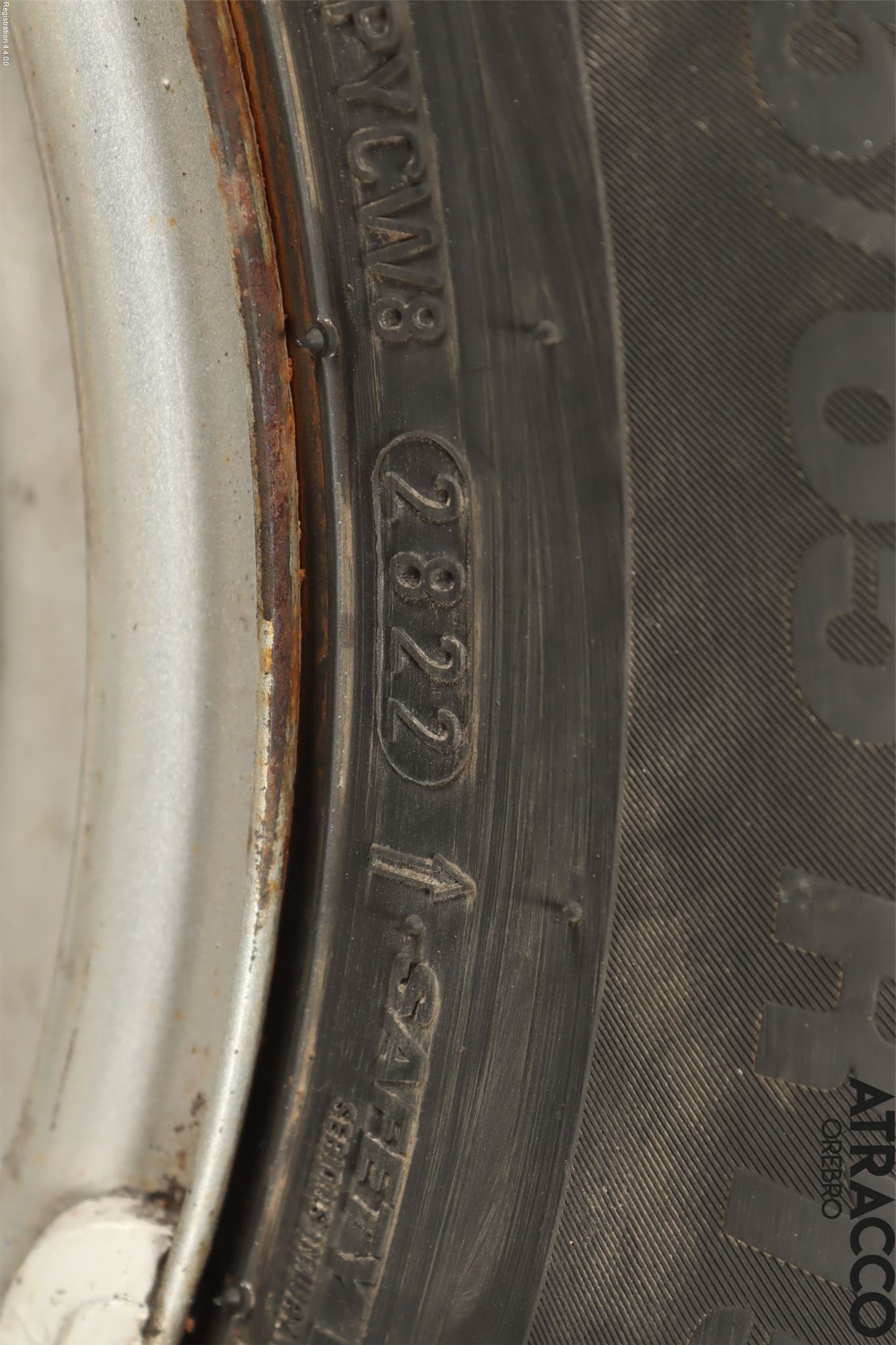 Volkswagen VW CADDY      04-10 Vinterdäck Plåtfälg 4St