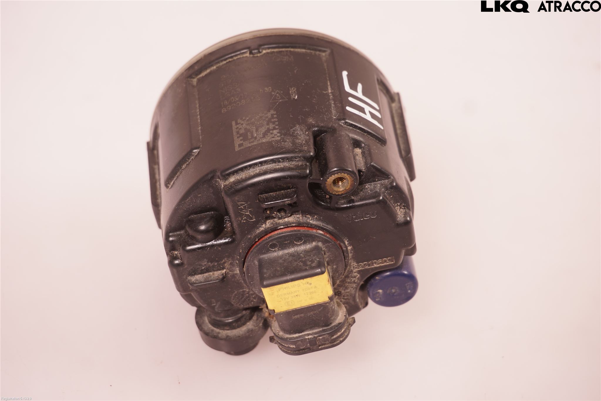 Nissan QASHQAI 14-17 Dimljus-Varselljus Fram