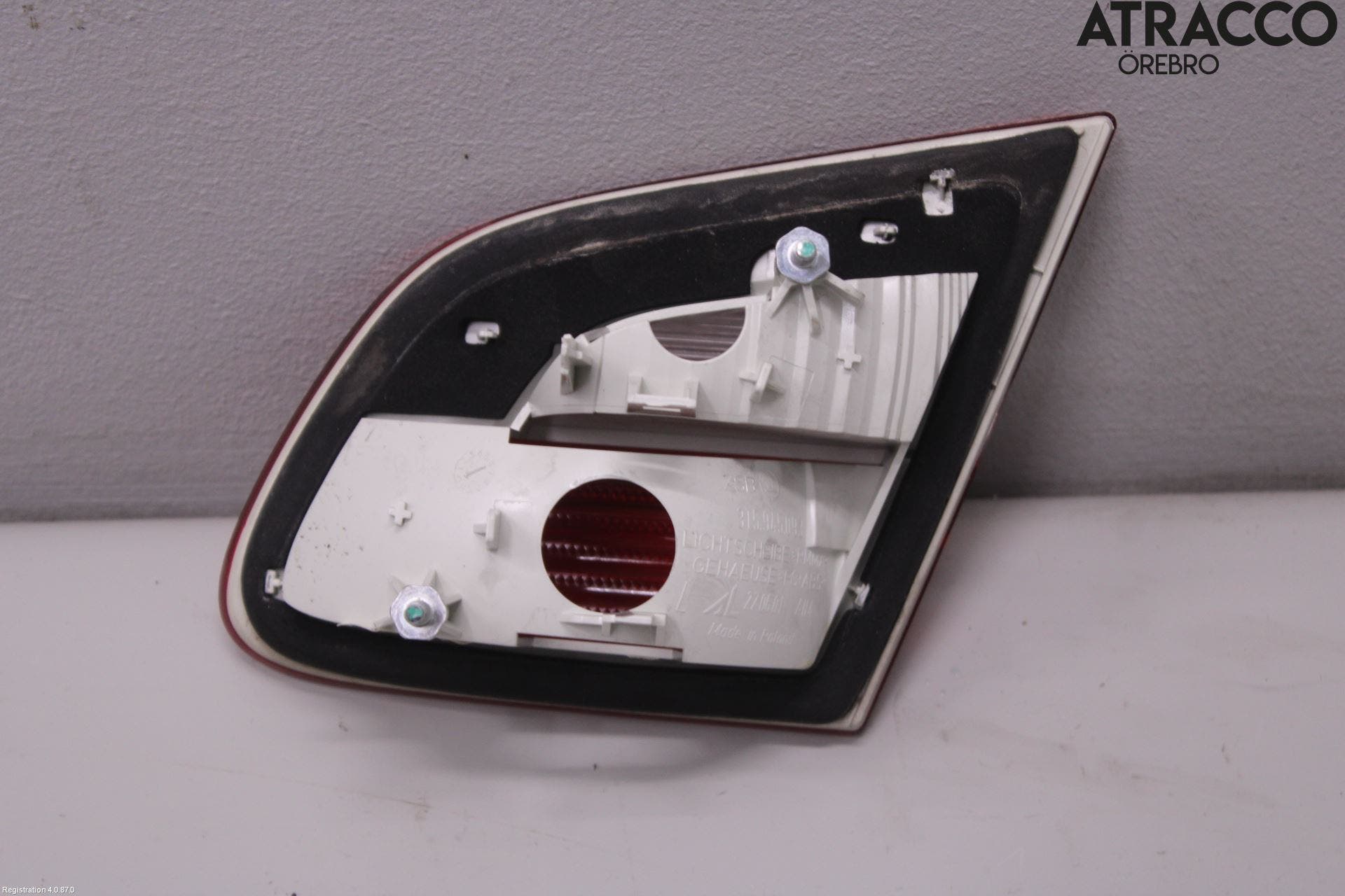 Skoda SUPERB 09-15 Bakljus Lucka Vä