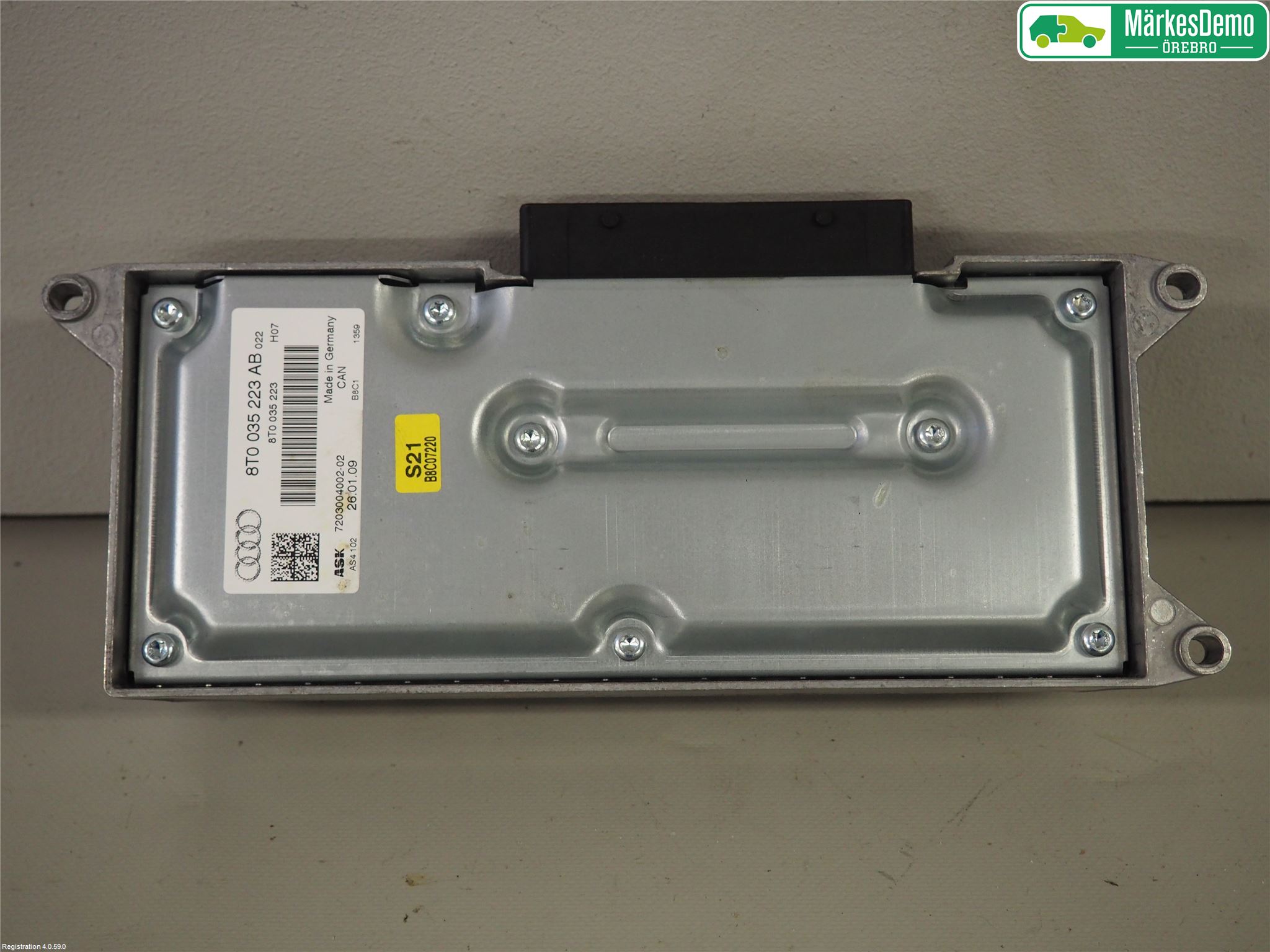 Audi A4/S4 08-11 Radio-Stereo Förstärkare