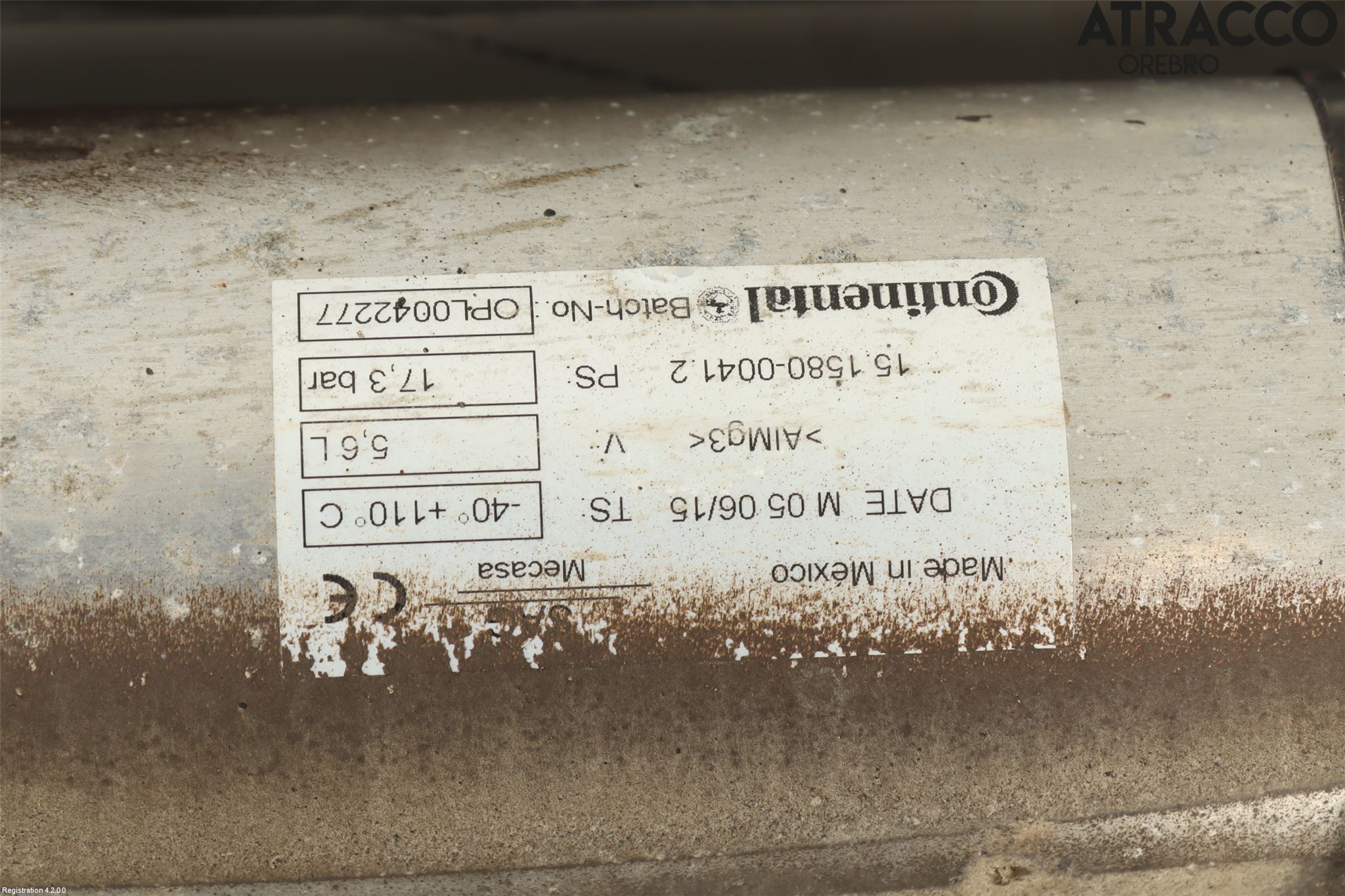 Dodge PICK UP RAM 81- Nivå/Luftförändring Trycktank