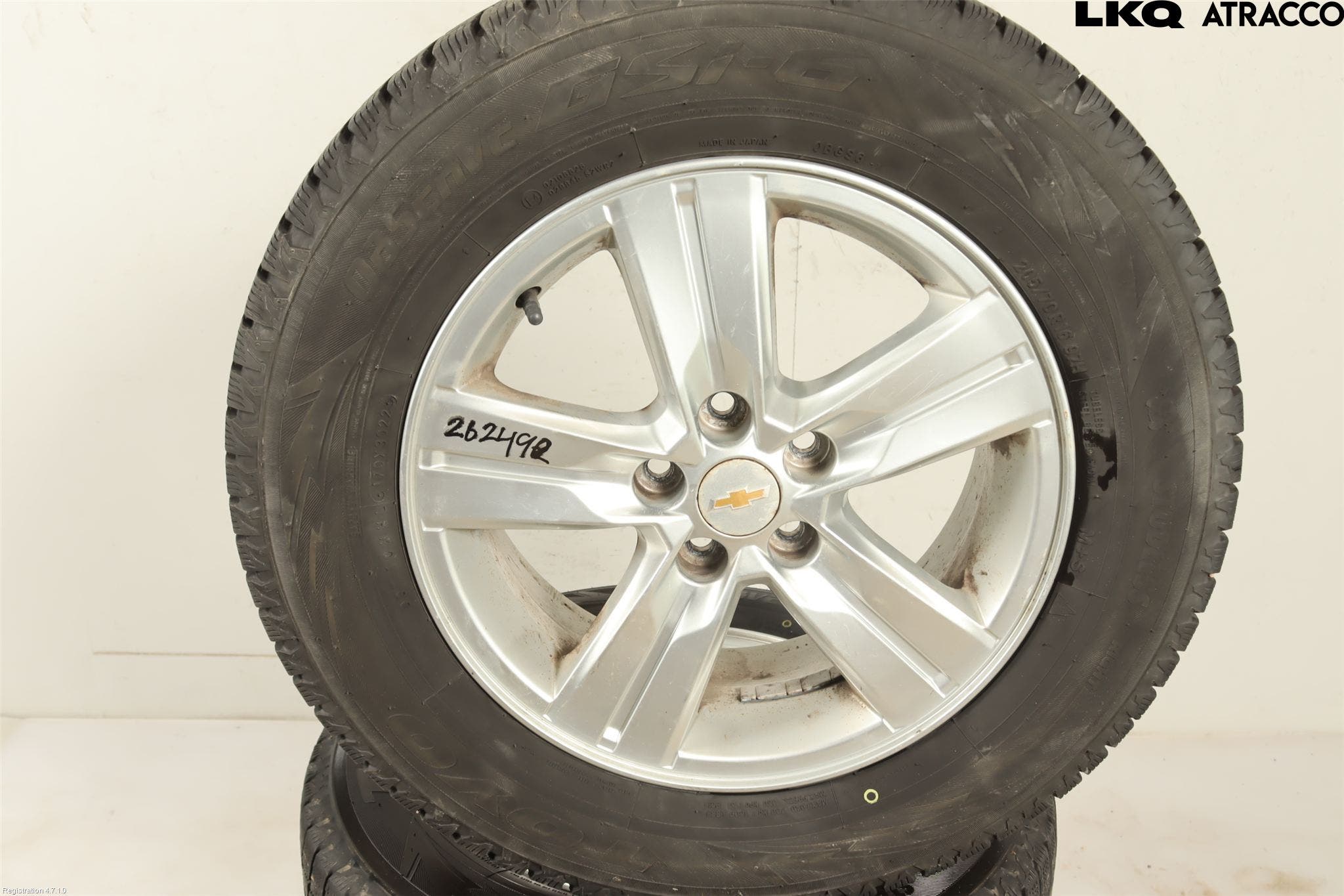 Chevrolet TRAX Vinterdäck Alumfälg 4St